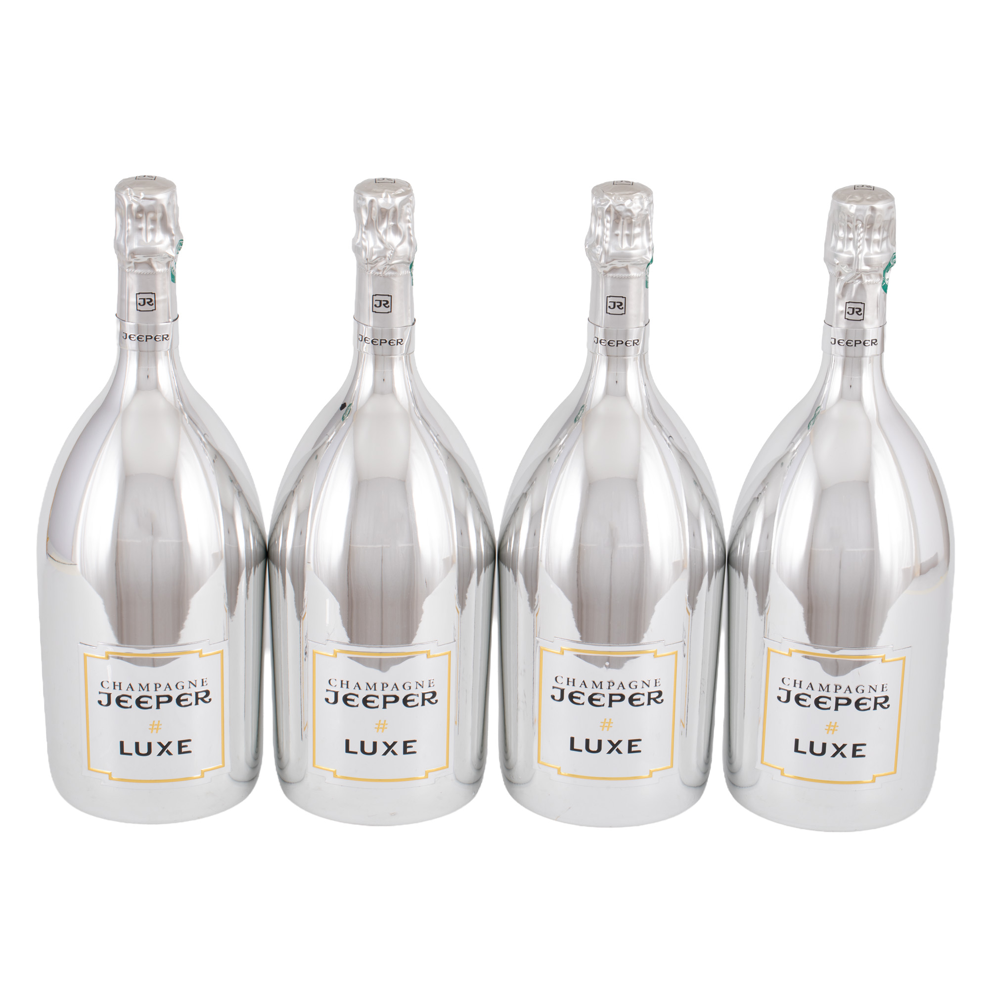 Champagne Jeeper de Luxe Brut, 4st x 1,5l