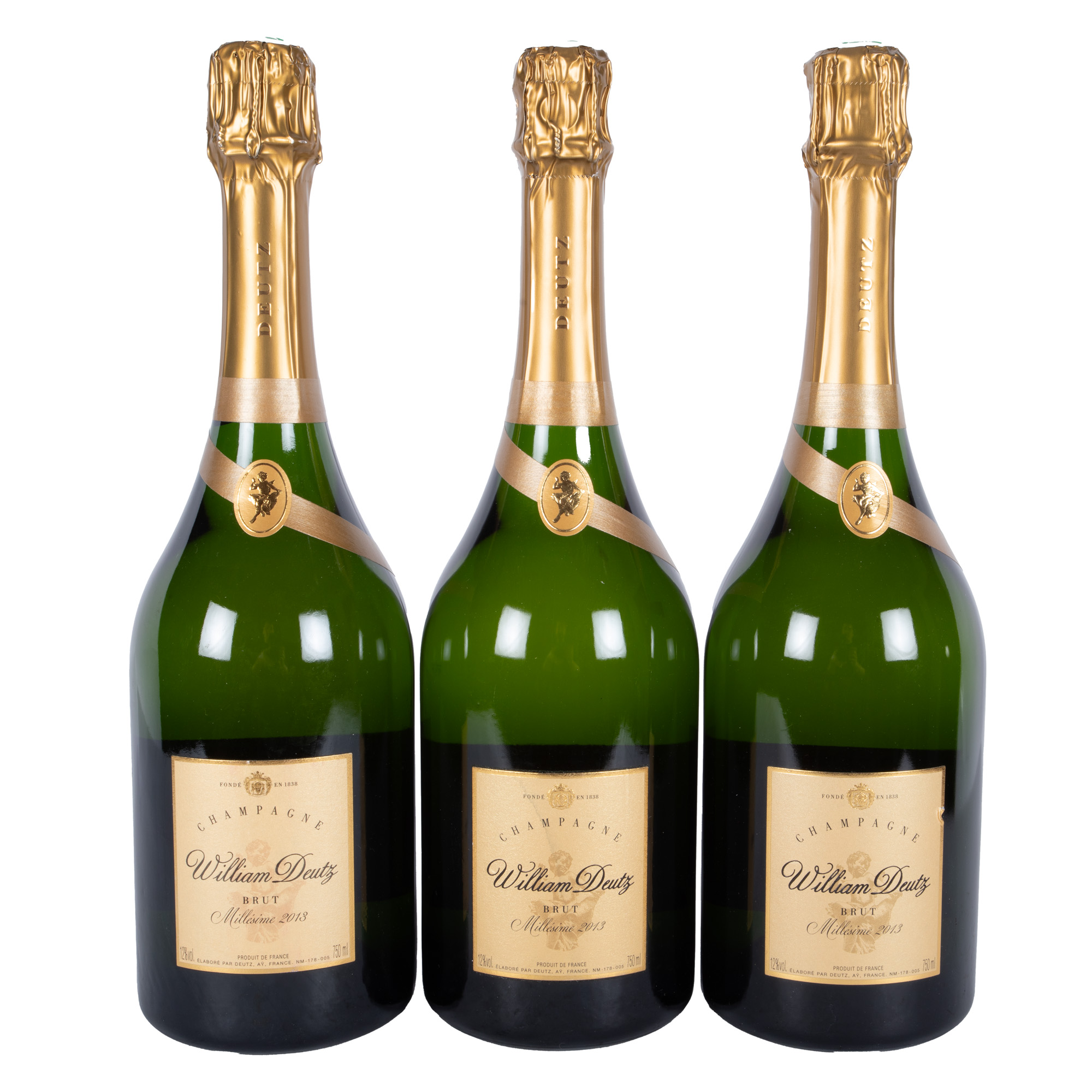Champagne William Deutz, 2013, 3st x 0,75l