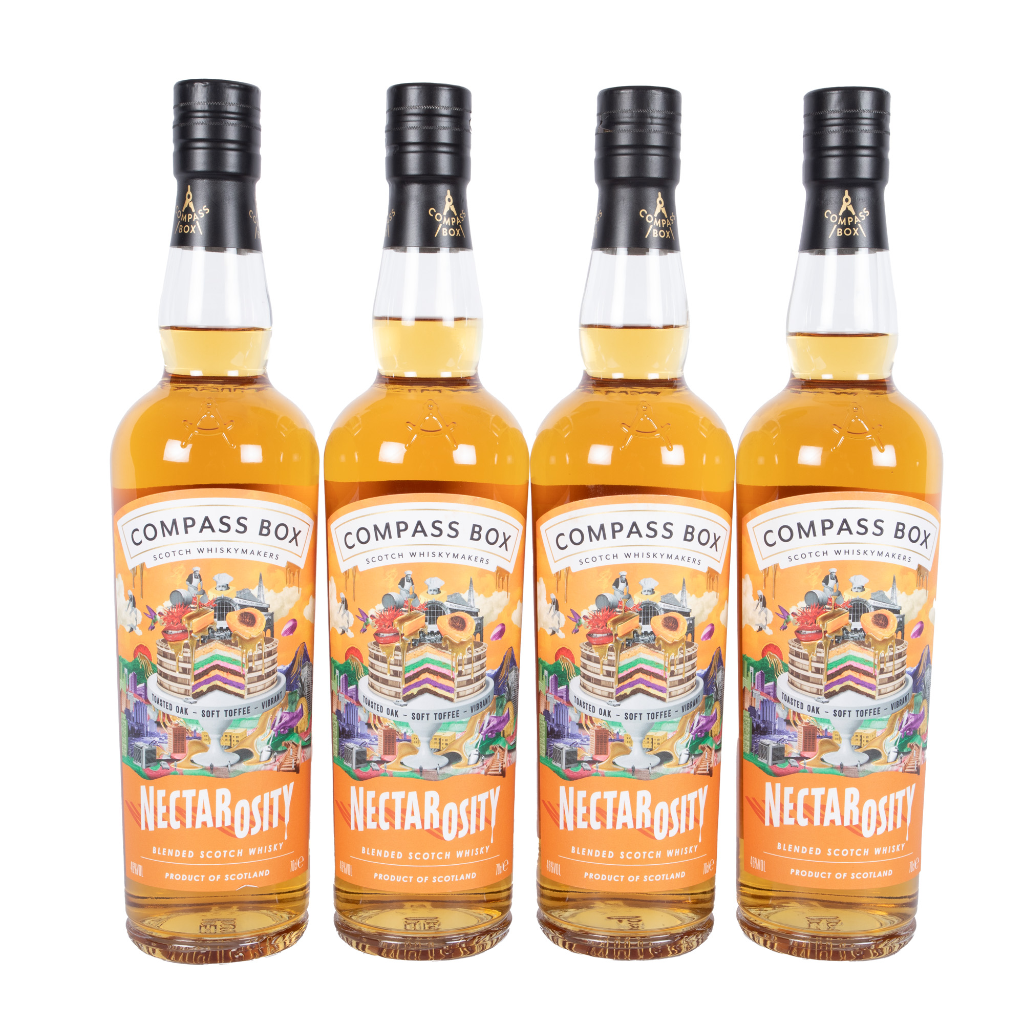 Whisky Compass Box, Nectarosity, 4st x 0,70l