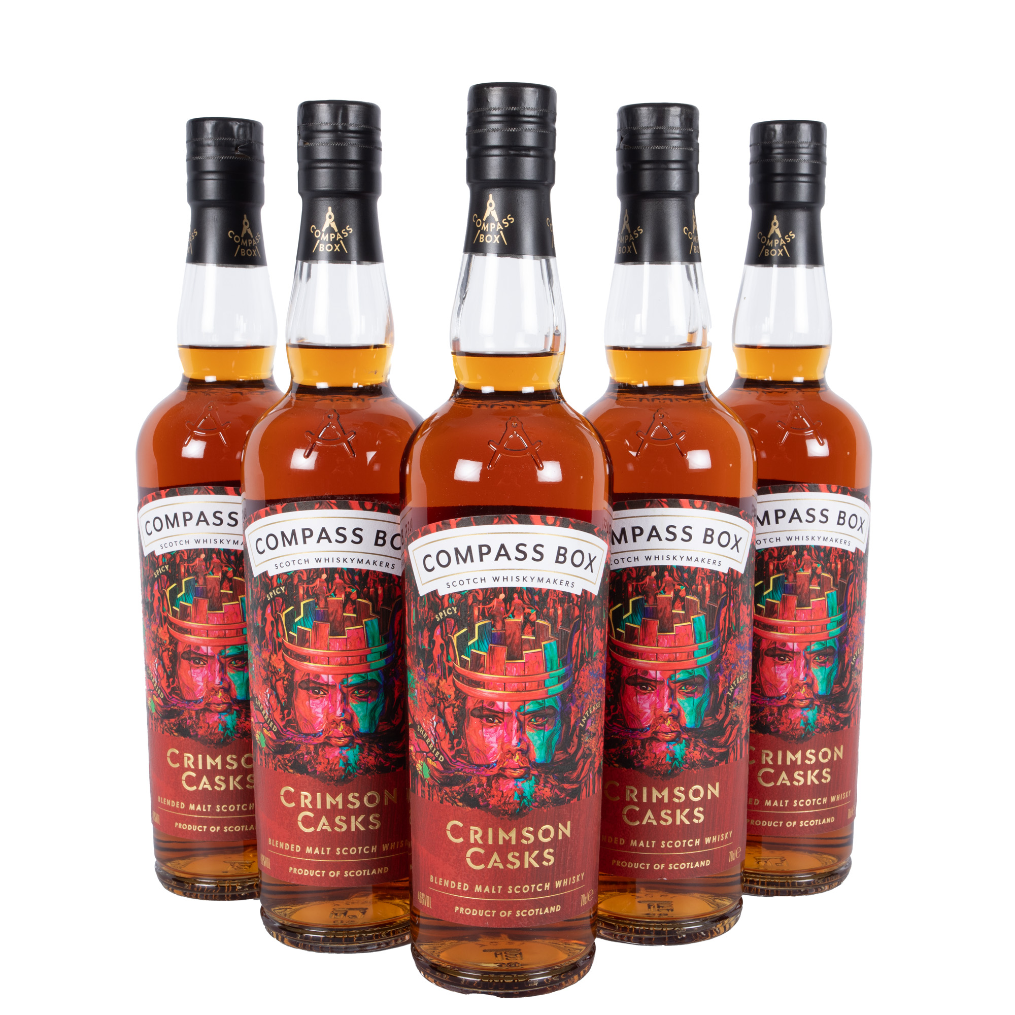 Whisky Compass Box, Crimson Casks, 5st x 0,70l