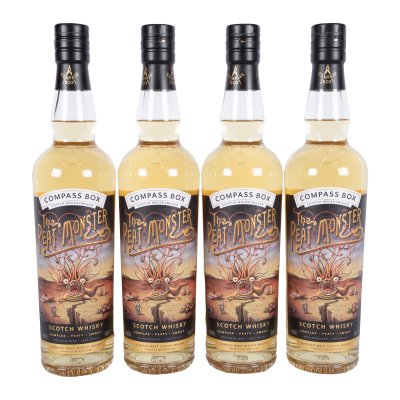 Whisky Compass Box, The Peat Monster, 4st x 0,70l