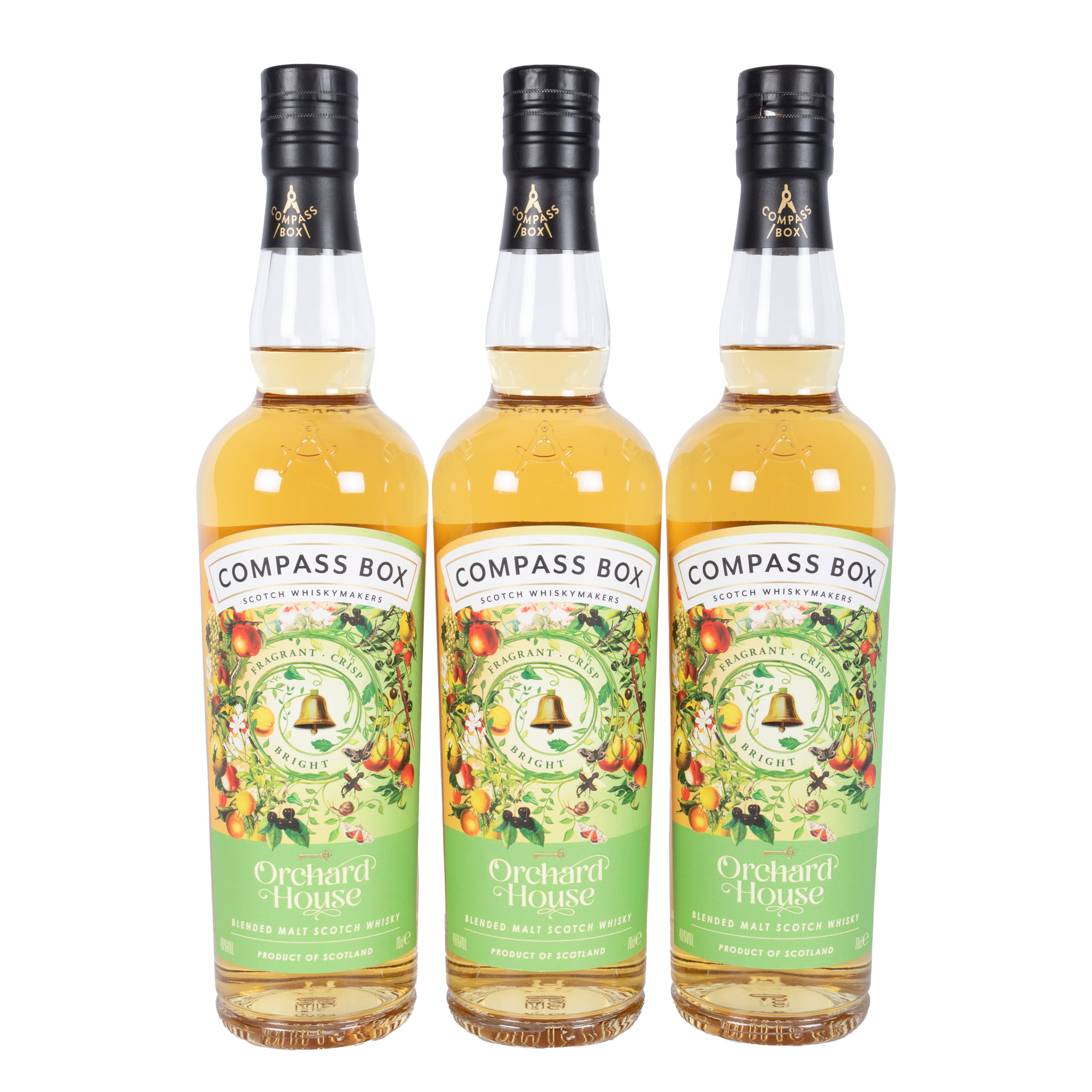 Whisky Compass Box, Orchard House, 3st x 0,70l