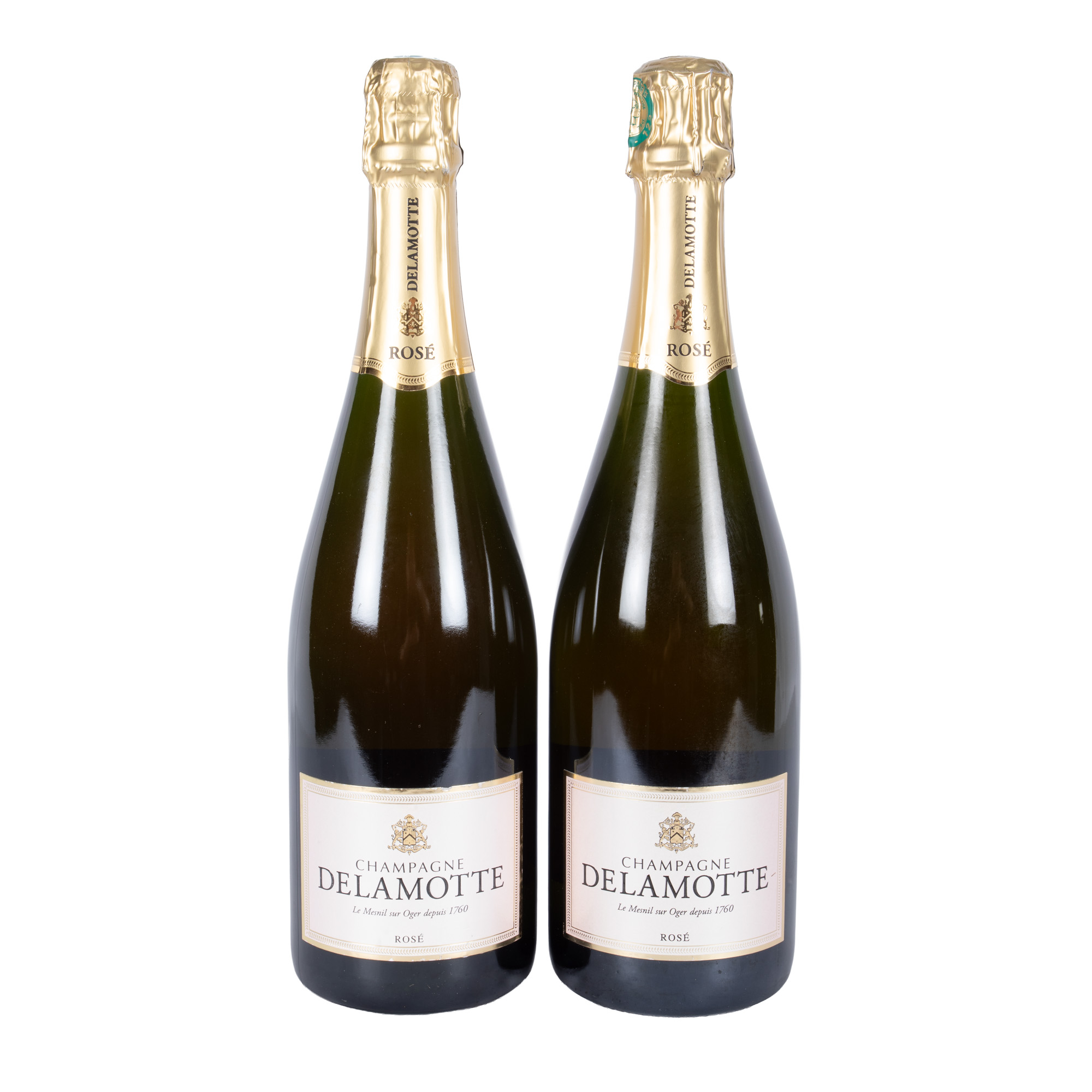 Champagne Delamotte Rosé, 2st x 0,75l