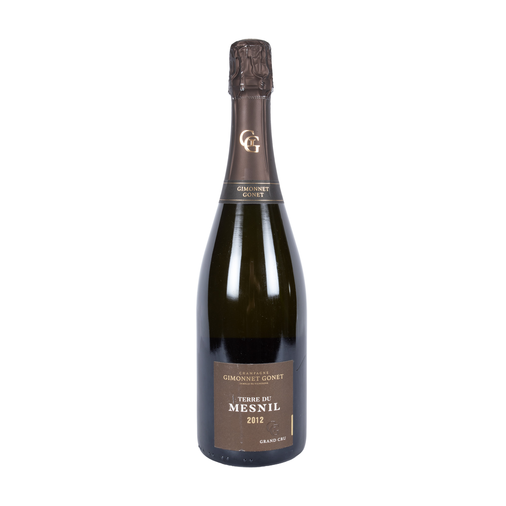 Champagne Gimonnete Gonet, Terre de Mesnil Grand Cru, 2012, 1st x 0,75l