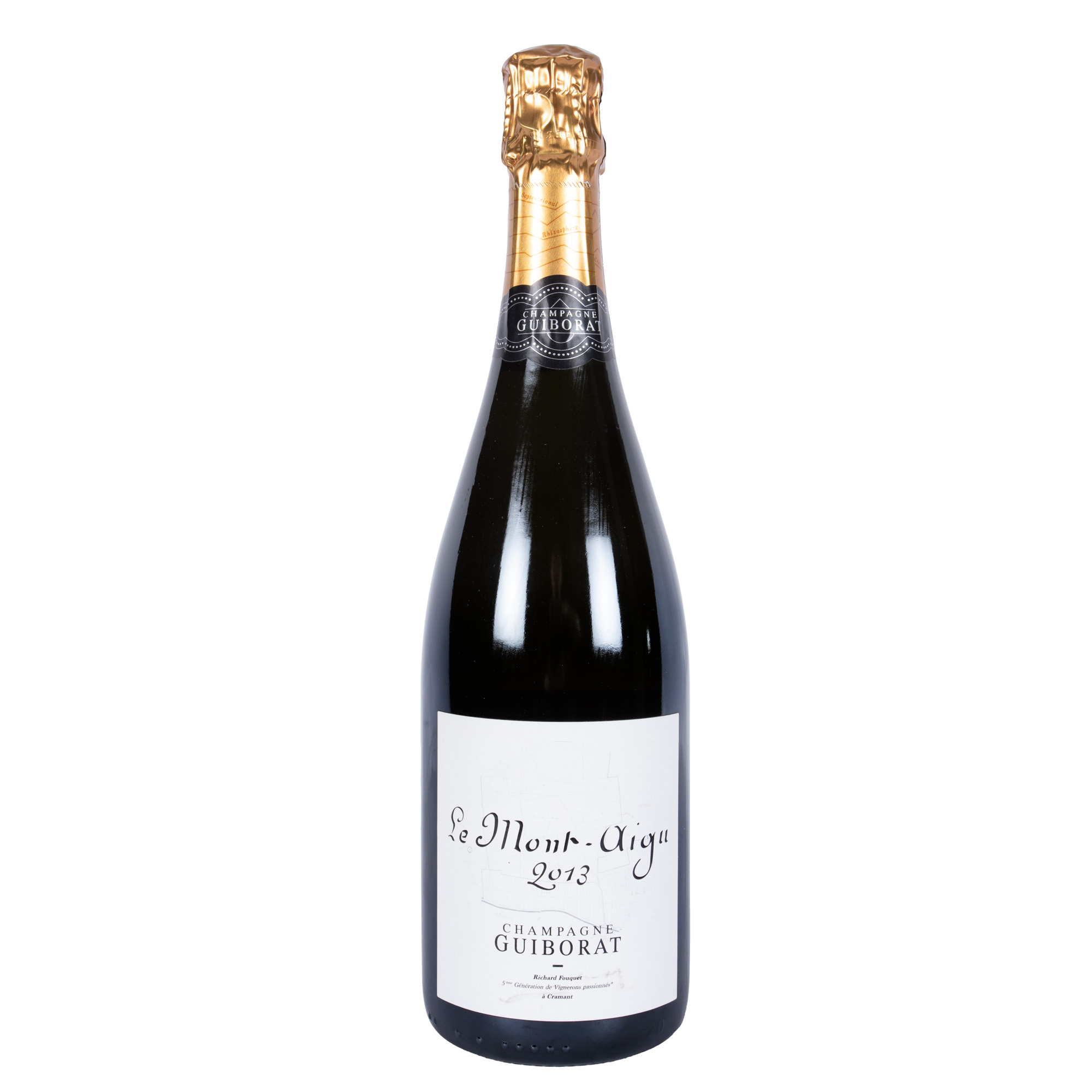 Champagne Guiborat Le Mont-Aigu, 2013, 1st x 0,75l