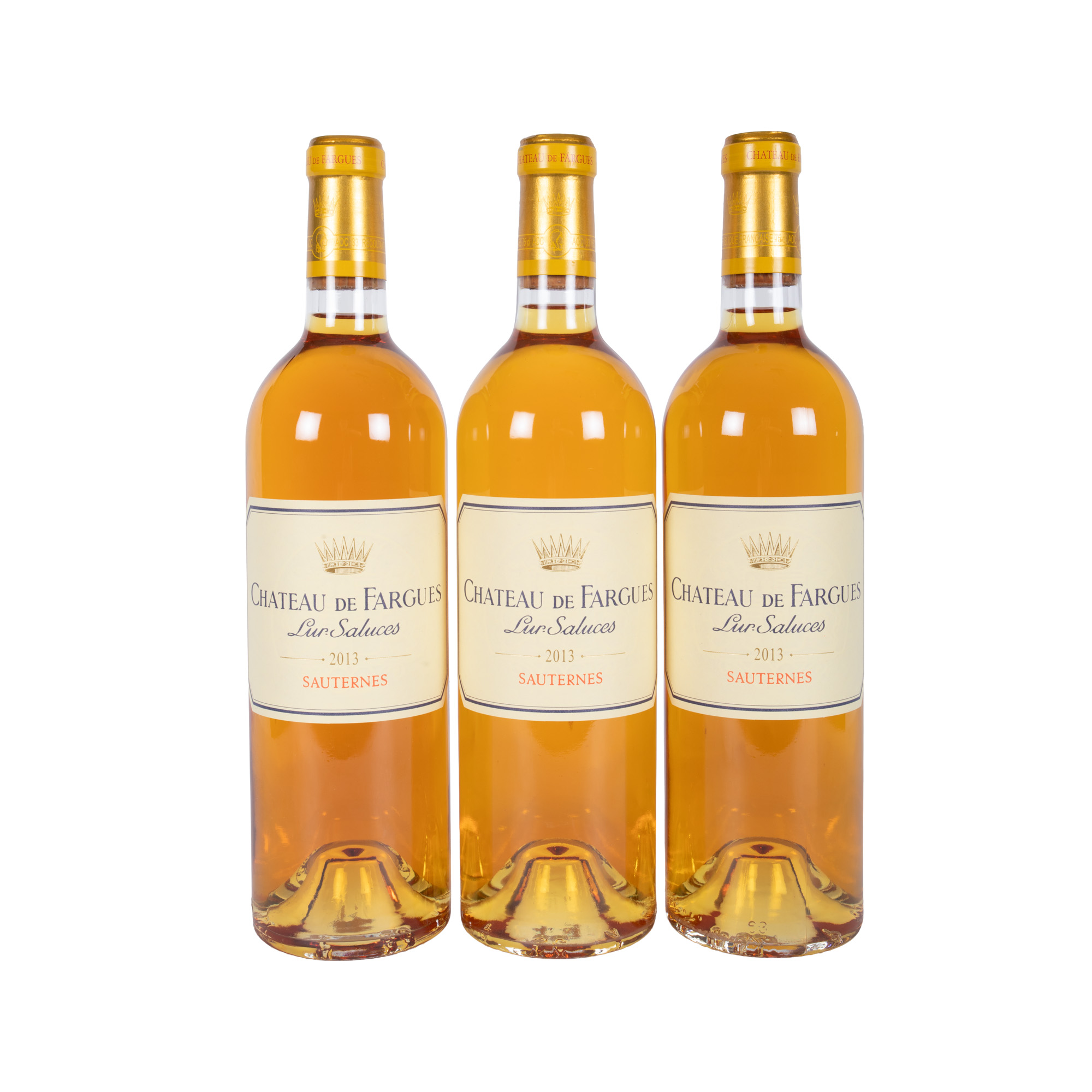 Château de Fargues Lur Saluces, Sauternes, 2013, 3st x 0,75l