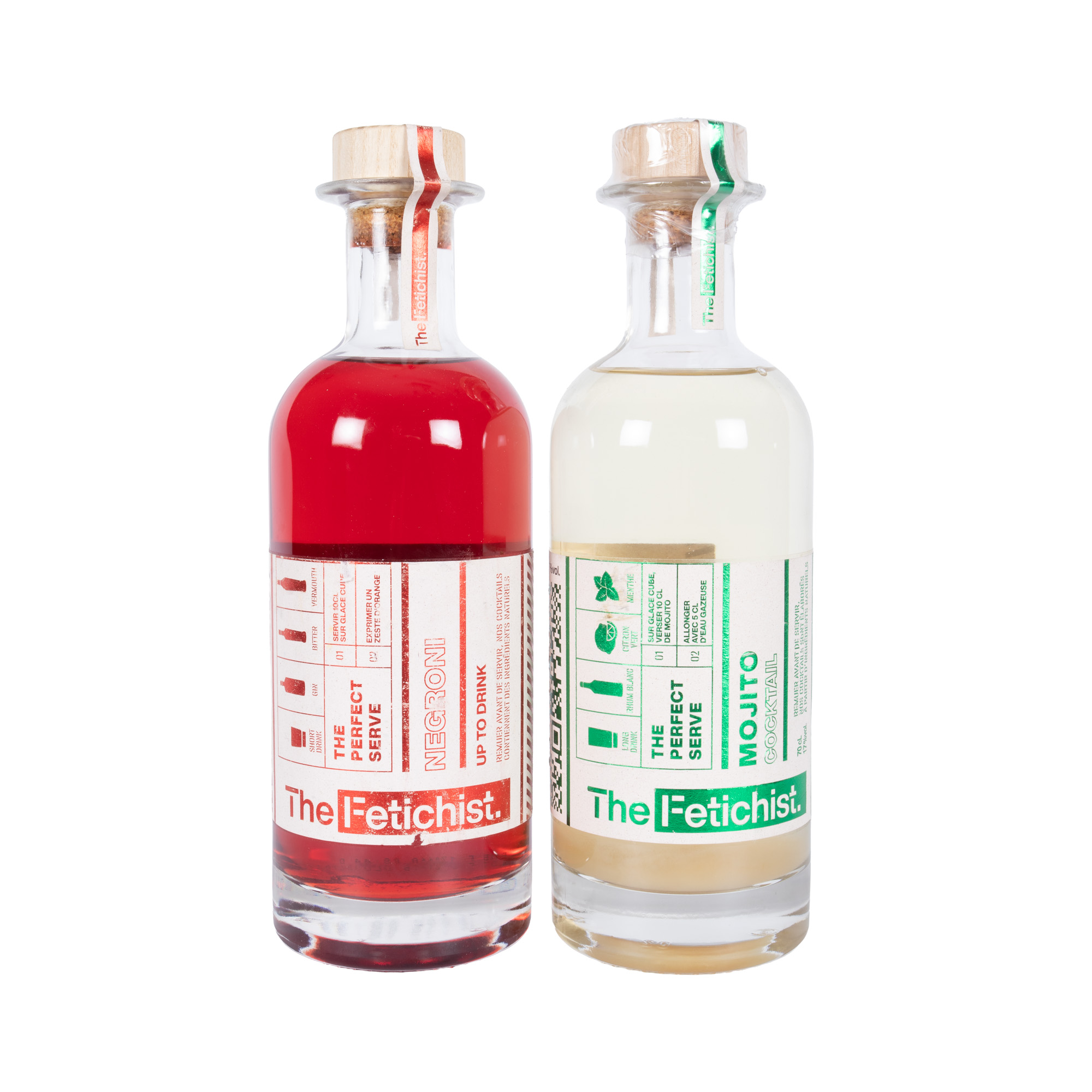 The Fetichist Mojito/Negroni Cocktails, 2st x 0,70l