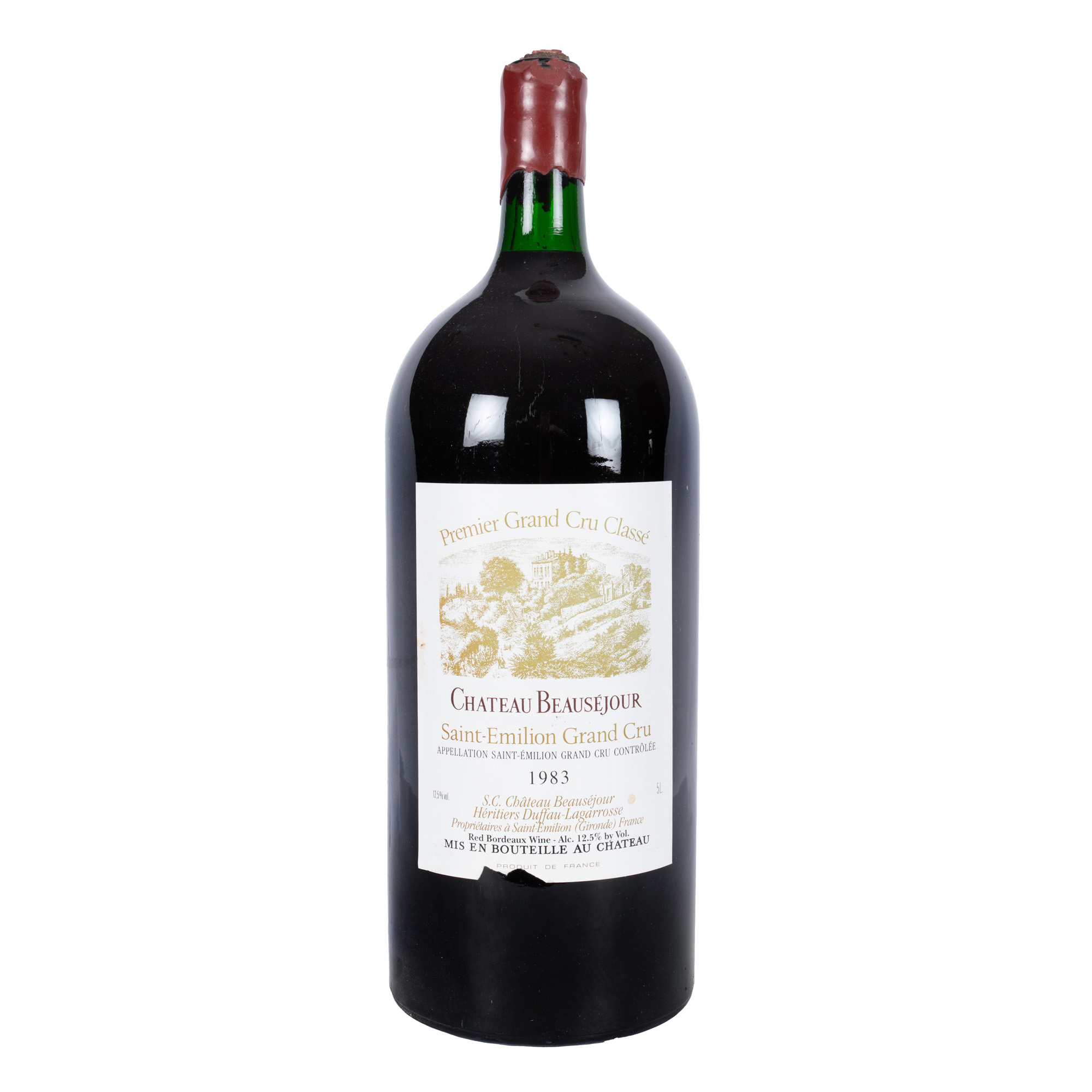Beauséjour Duffau Lagarosse, Saint-Émilion, 1983, 1st x 5l