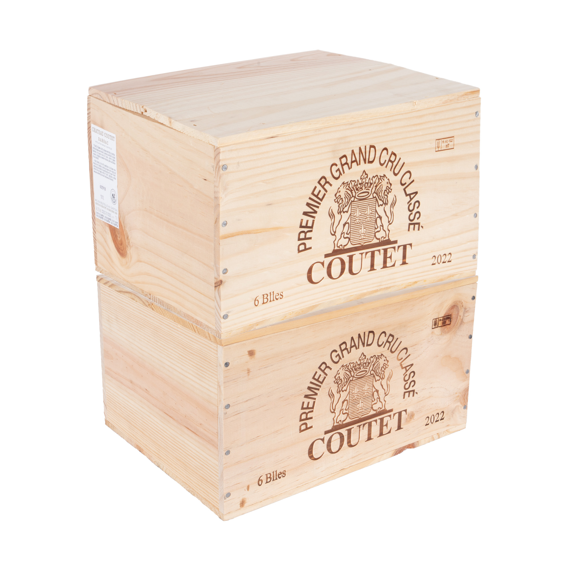 Château Coutet, Sauternes, 2022, 12st x 0,75l