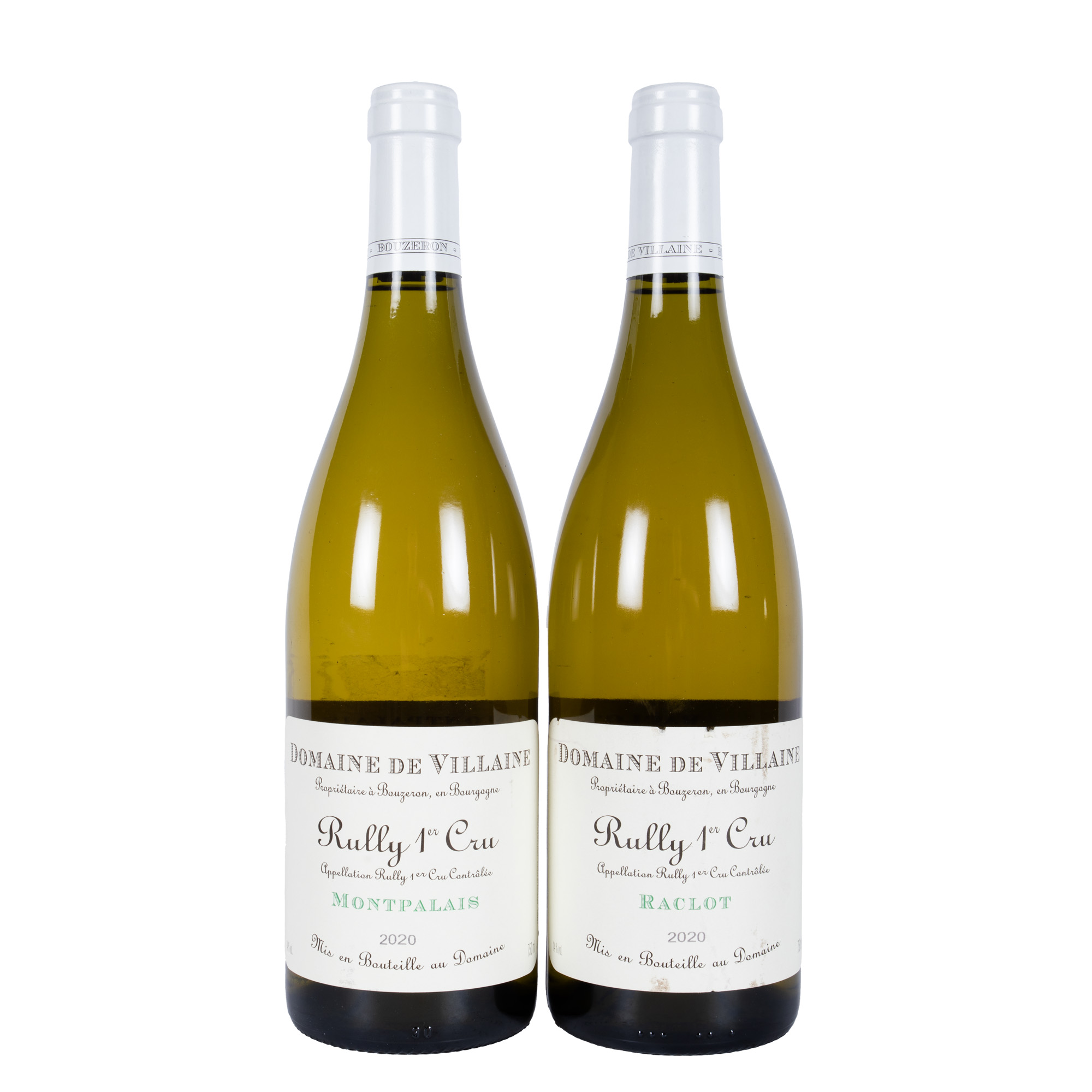 Domaine Villaine Rully 1er Cru, Montpalais și Raclot Blanc, 2020, 2st x 0,75l