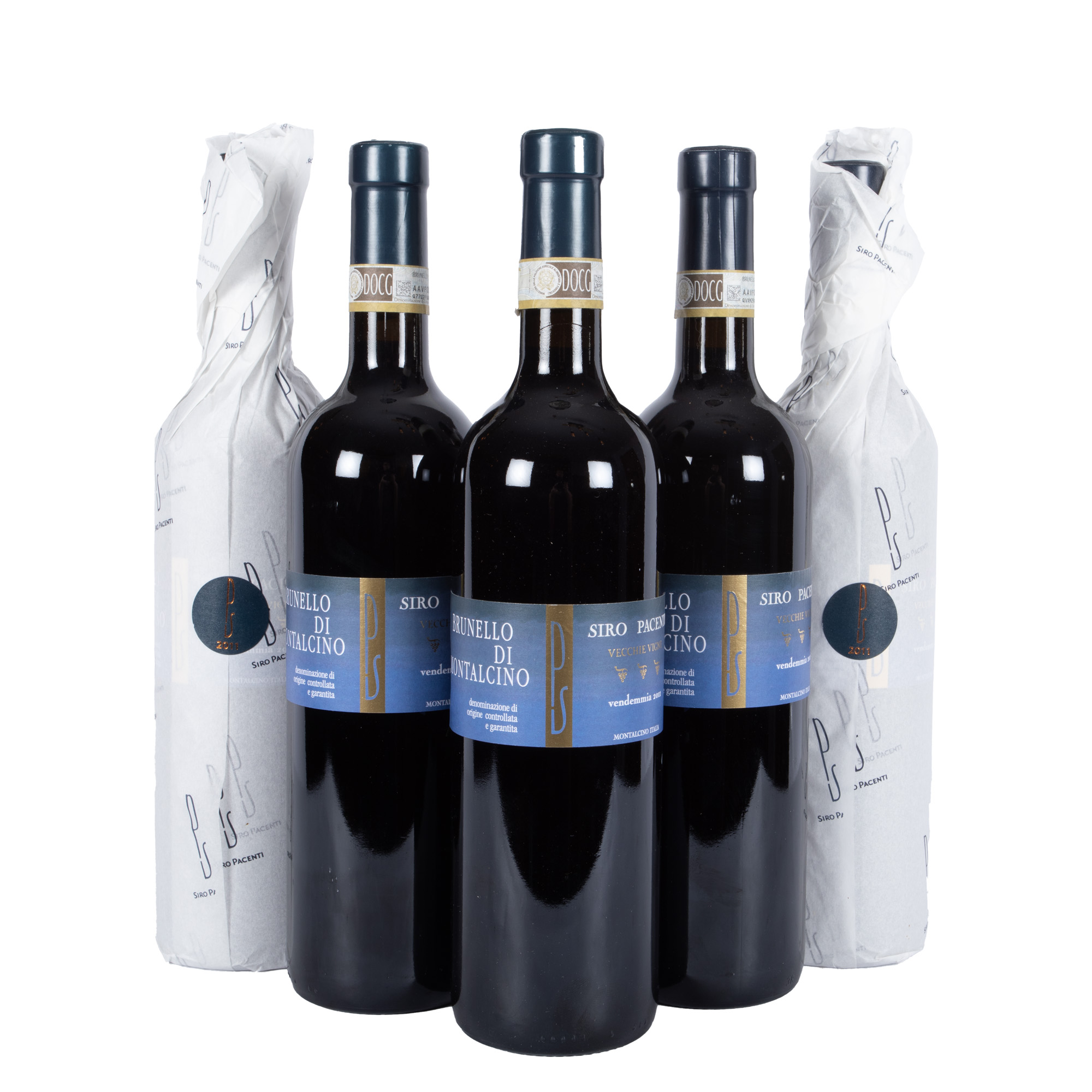 Siro Pacenti, Brunello di Montalcino, Vecchie Vigne, Toscana, 2011, 5st x 0,75l