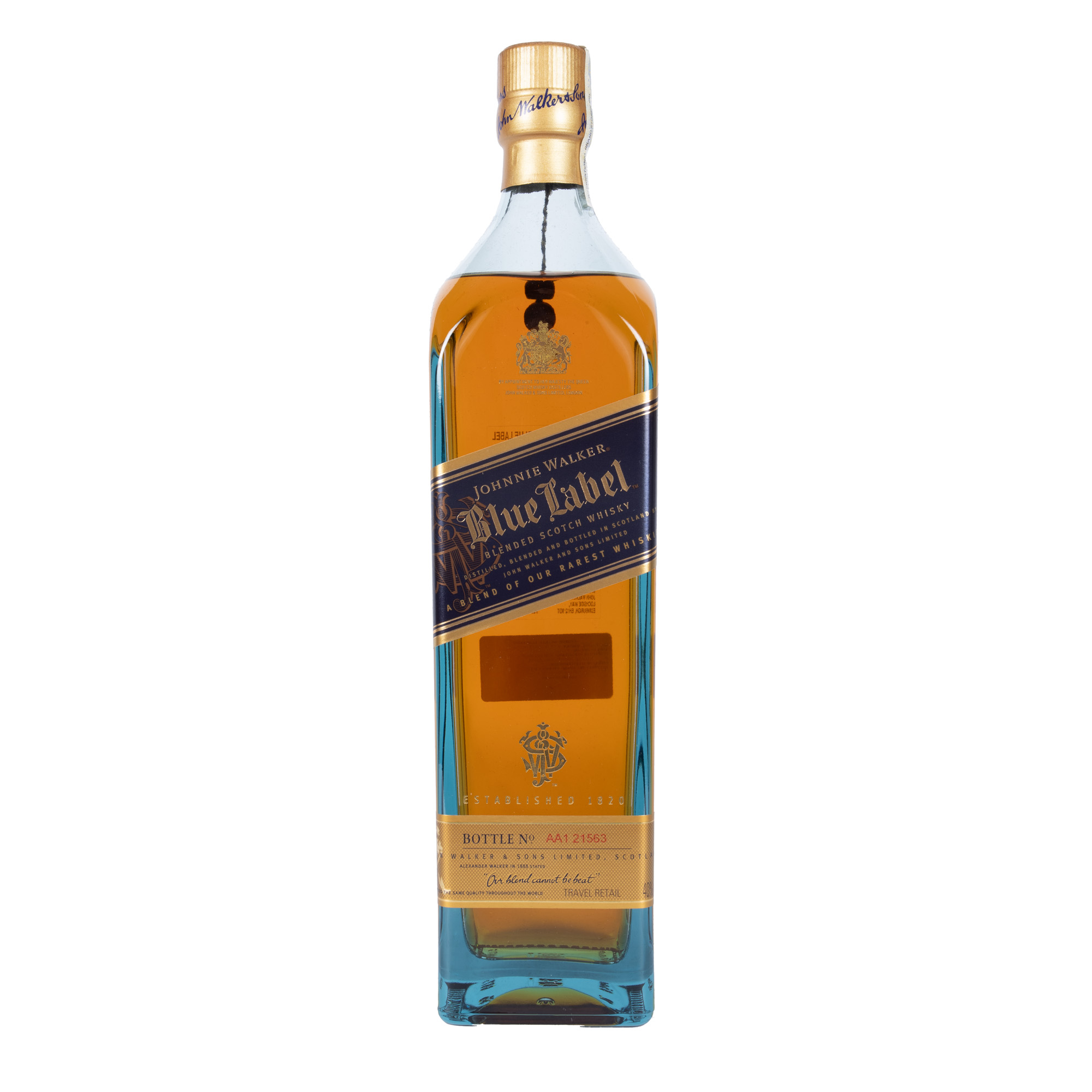 Johnnie Walker, Blue Label, Blended Scotch Wishky, 1st x 1l