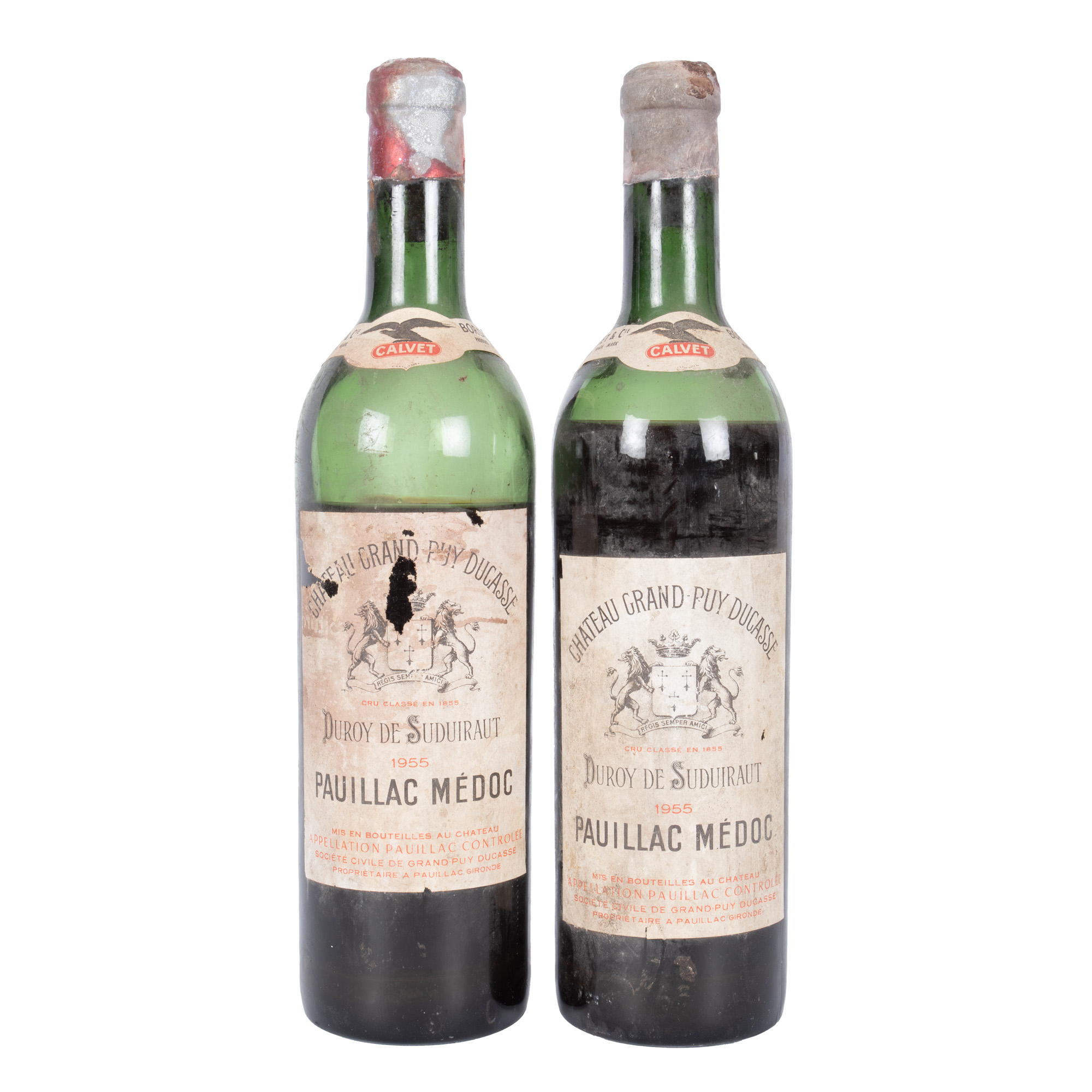 Château Grand-Puy Ducasse, Pauillac Médoc, 1955, 2st x 0.75l
