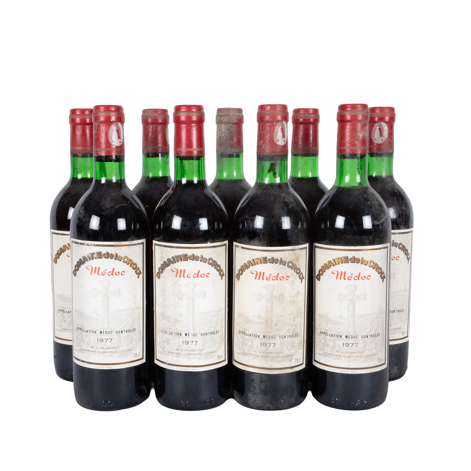 Domaine de la Croix, Médoc, 1977, 9st x 0,73l