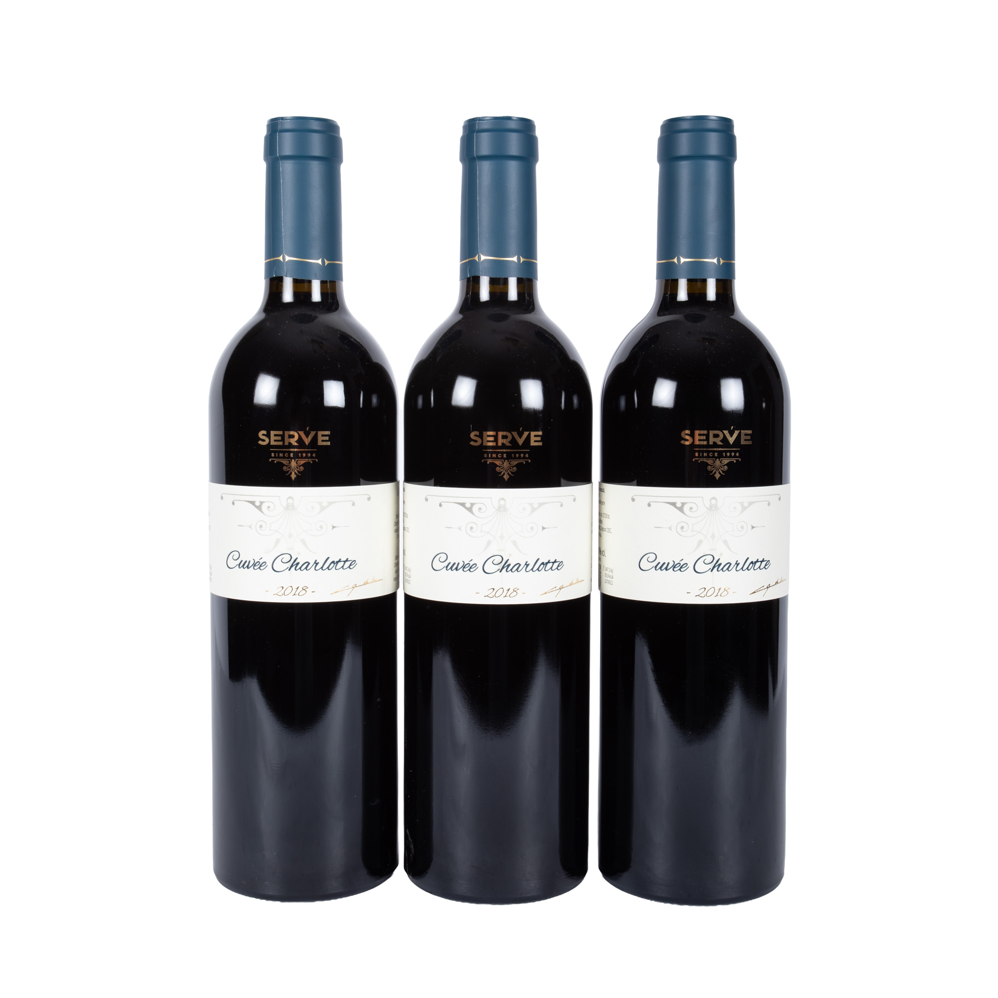 Serve, Cuvée Charlotte, 2018, 3st x 0,75l