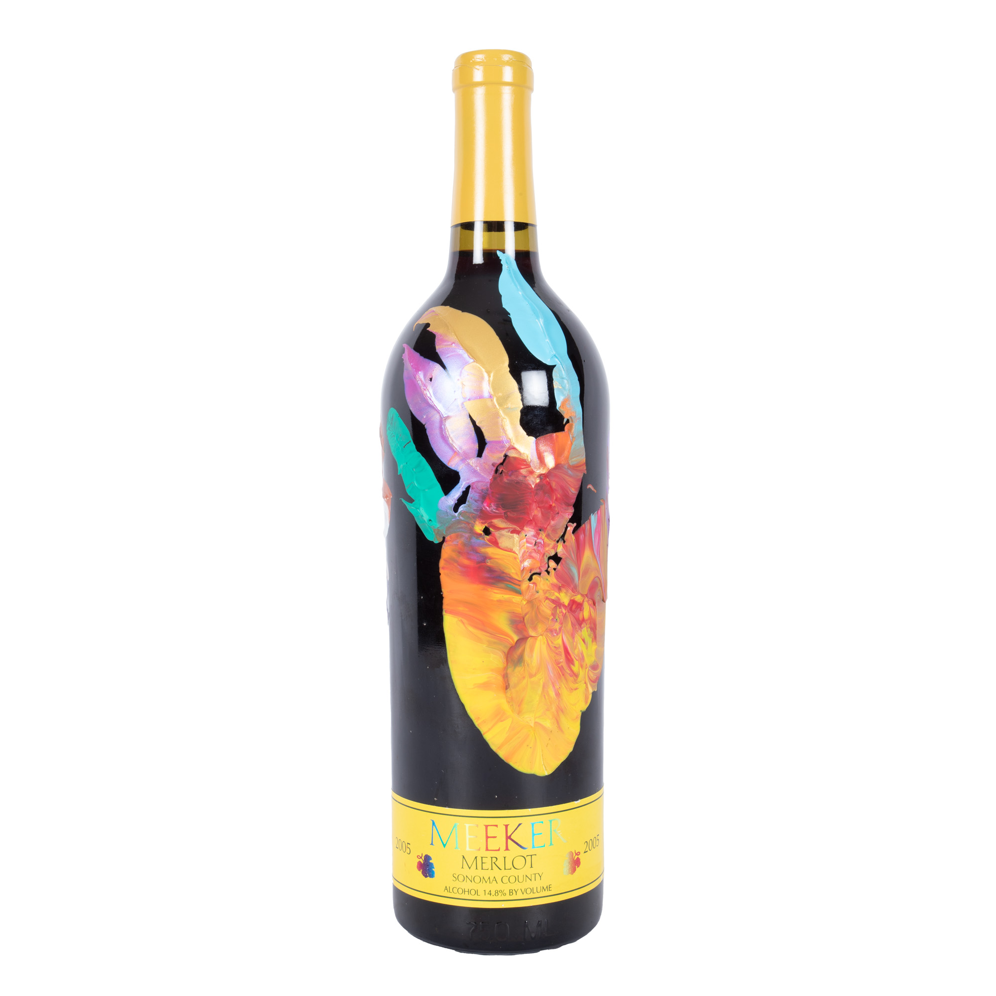 Meeker Merlot, Hand Print Collection, Sonoma County, U.S.A., 2005, 1st x 0.75l