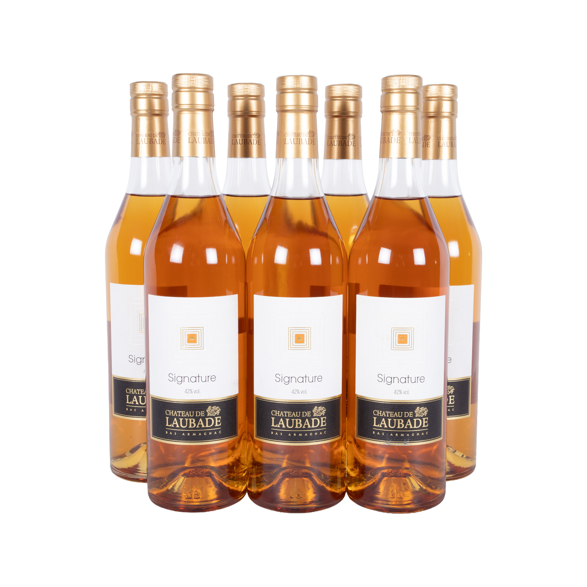 Château de Laubade, Armagnac Signature, 7st x 0,75l