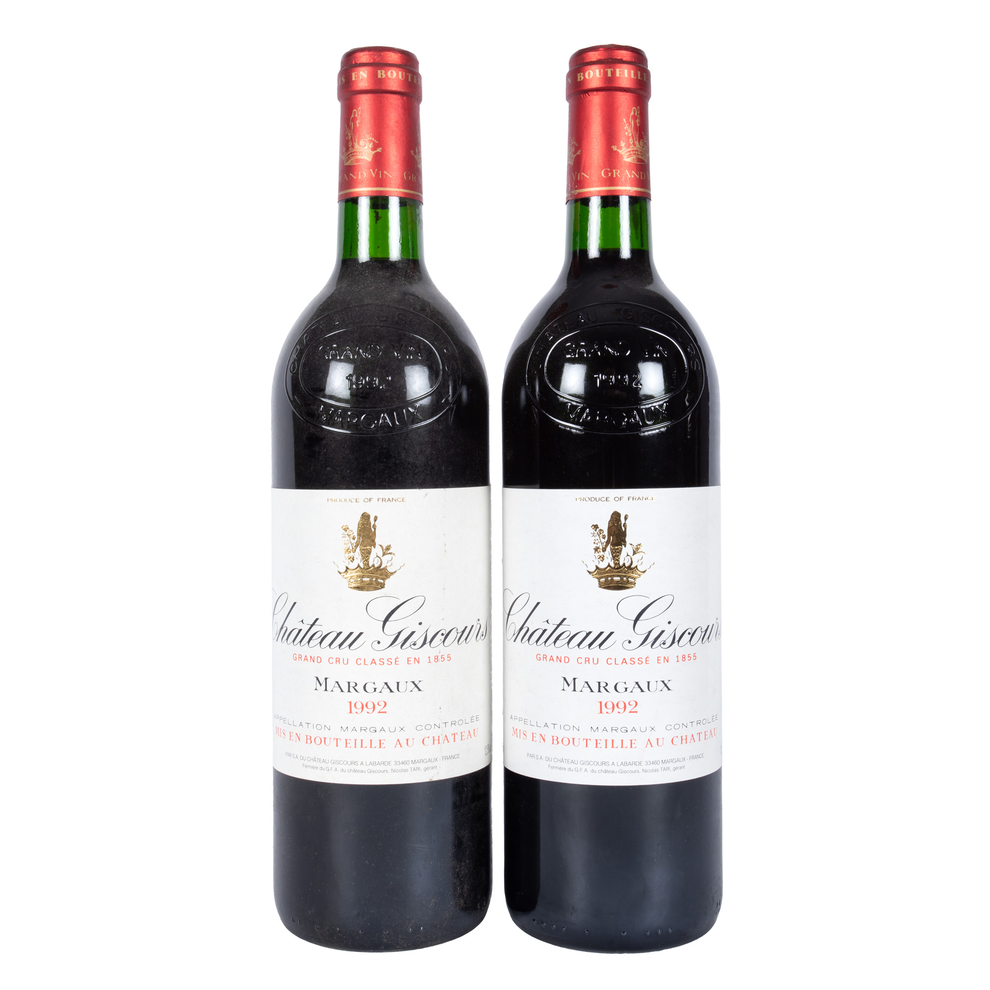 Château Giscours, Margaux Grand Cru Classé, 1992, 2nd x 0,75l
