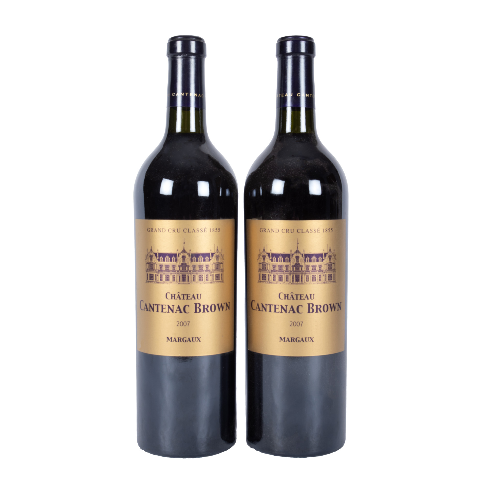 Château Cantenac Brown, Margaux Grand Cru Classé, 2007, 2st x 0,75l
