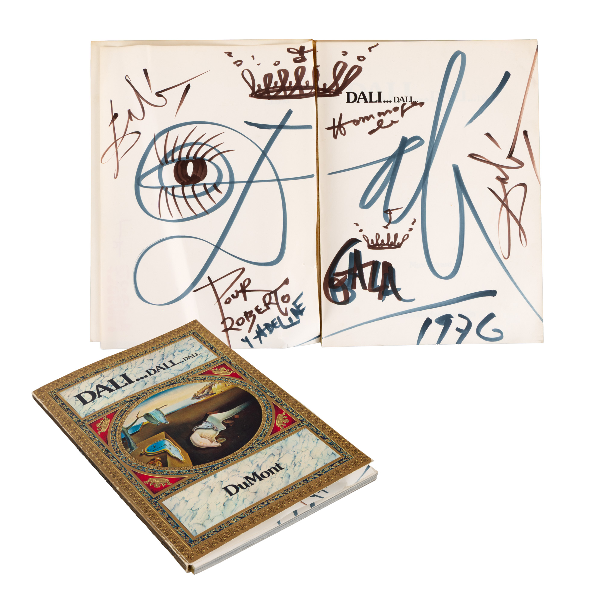 "Dali... Dali... Dali..." (album realizat de Max Gérard, conține un desen original de Salvador Dali)