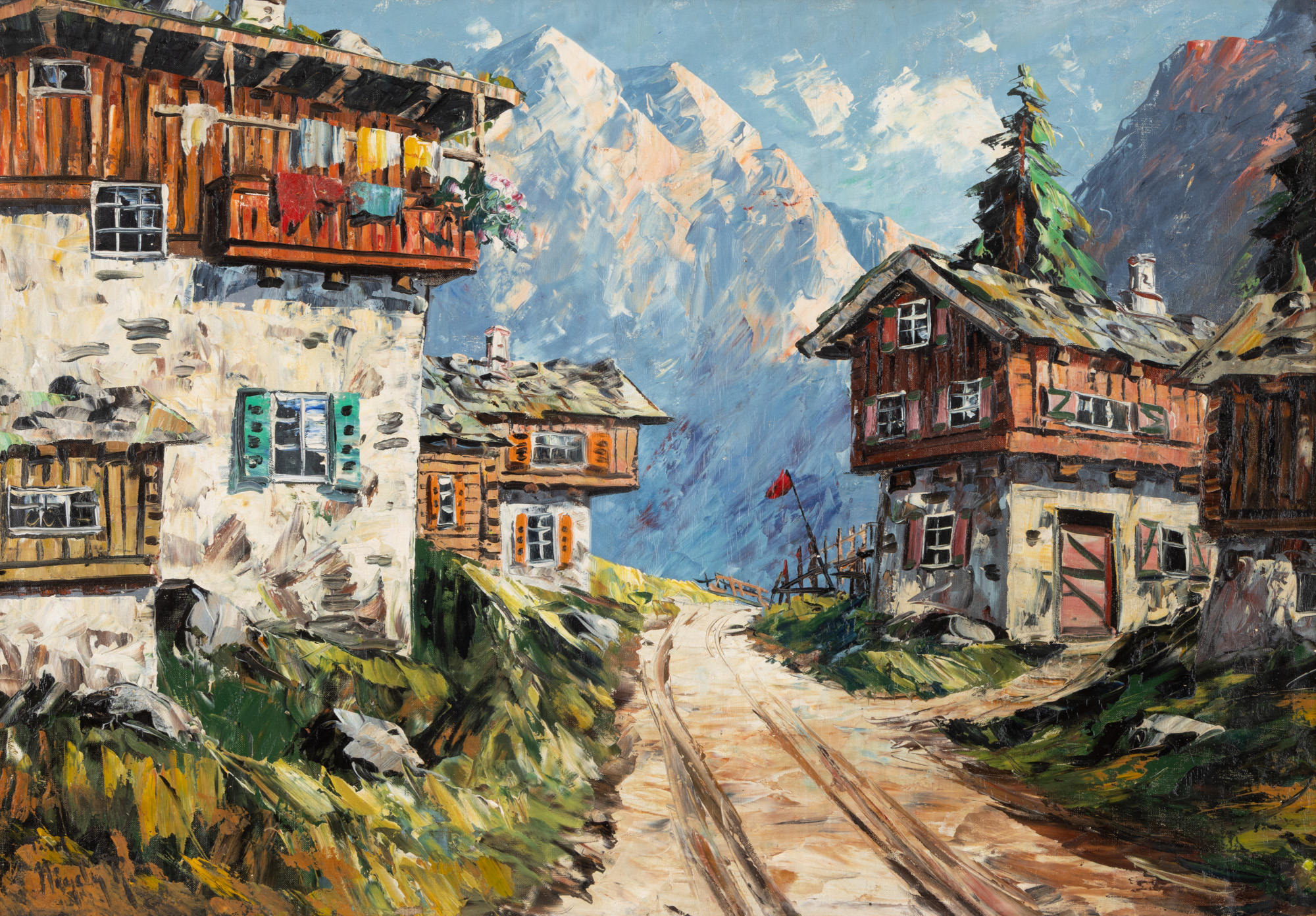 Peisaj din Alpi