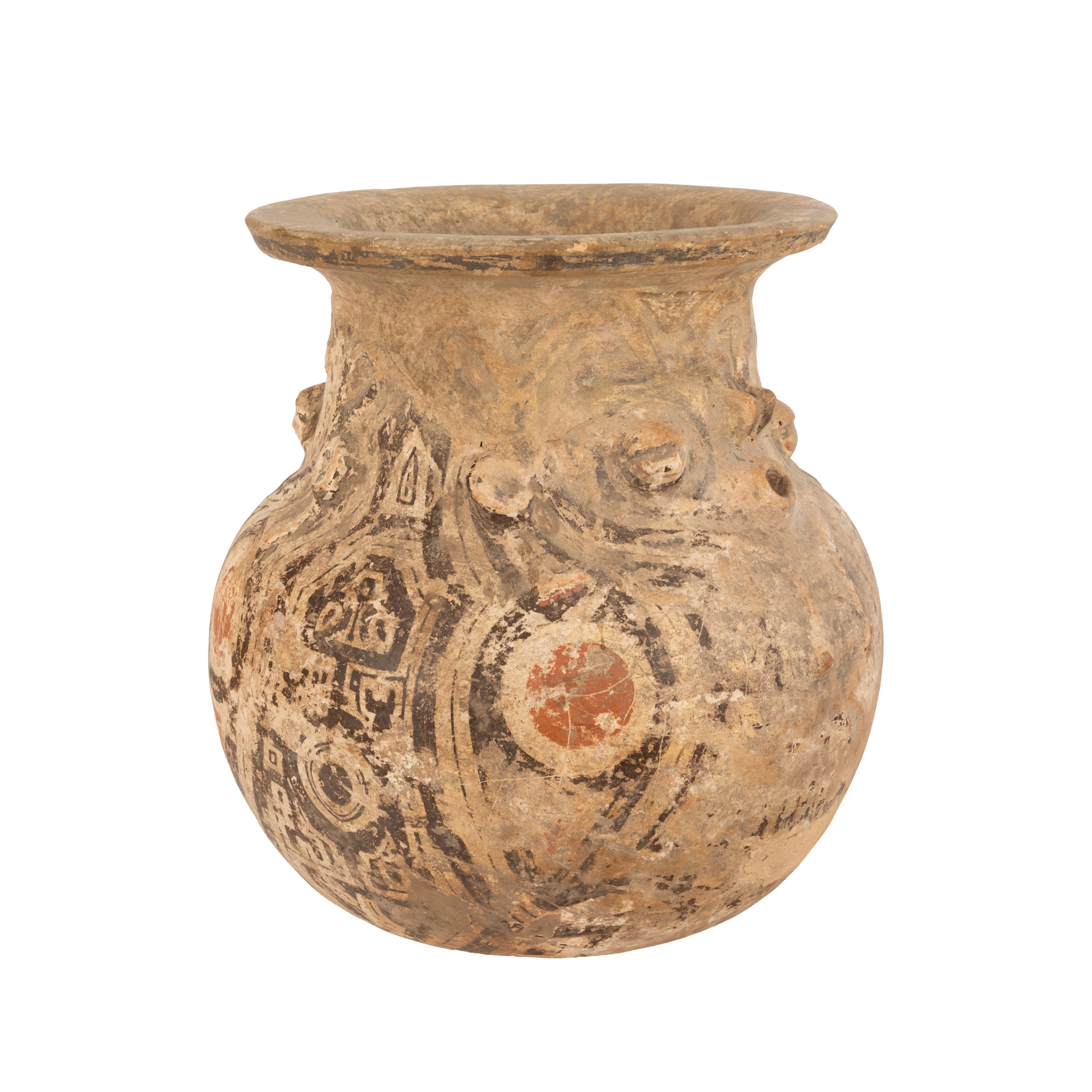 Vas funerar precolumbian, cultura Marajoara, cca. 800-1400 e.n.