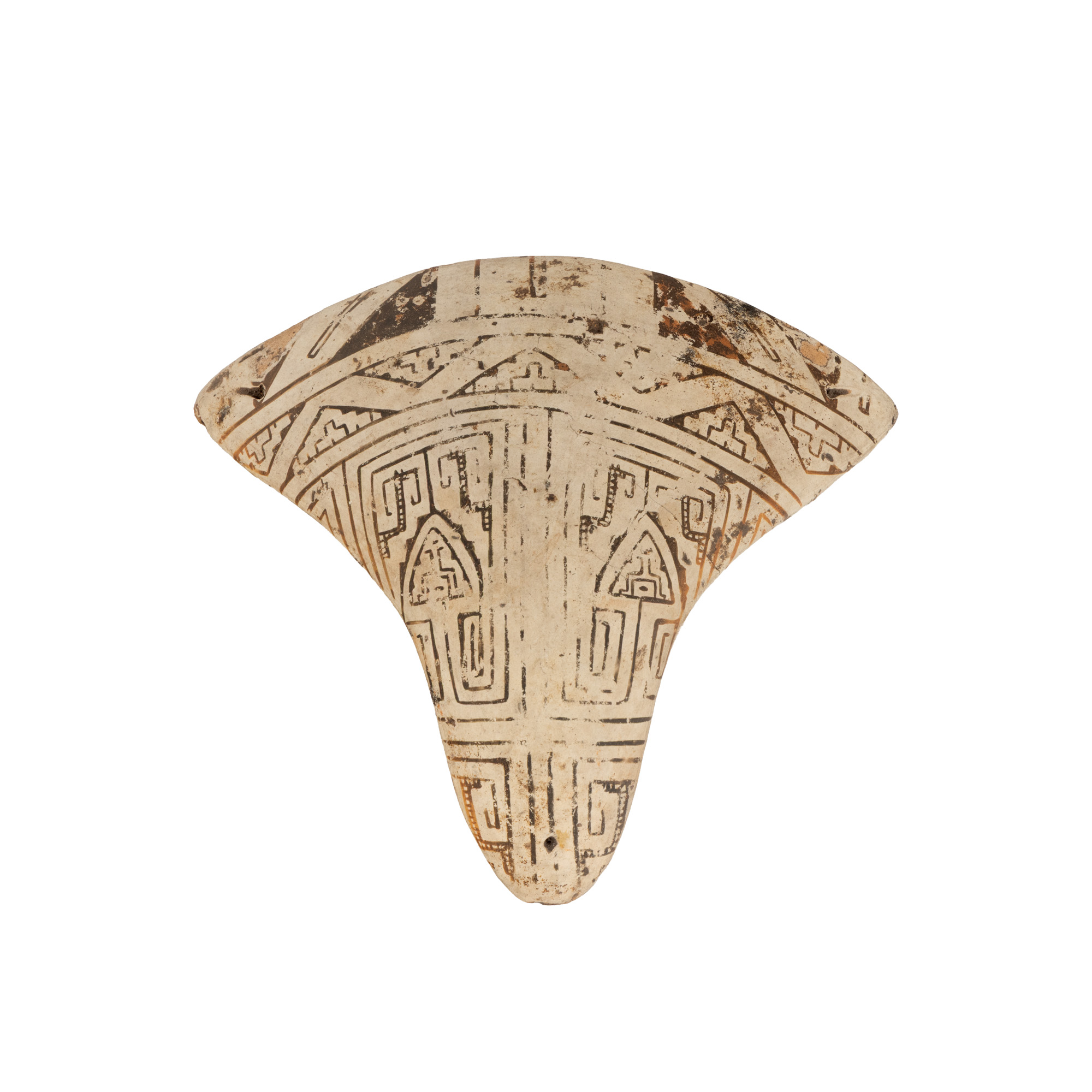 Tangă precolumbiană, cache-sexe feminin, cultura Marajoara, cca. 400-1350 e.n.