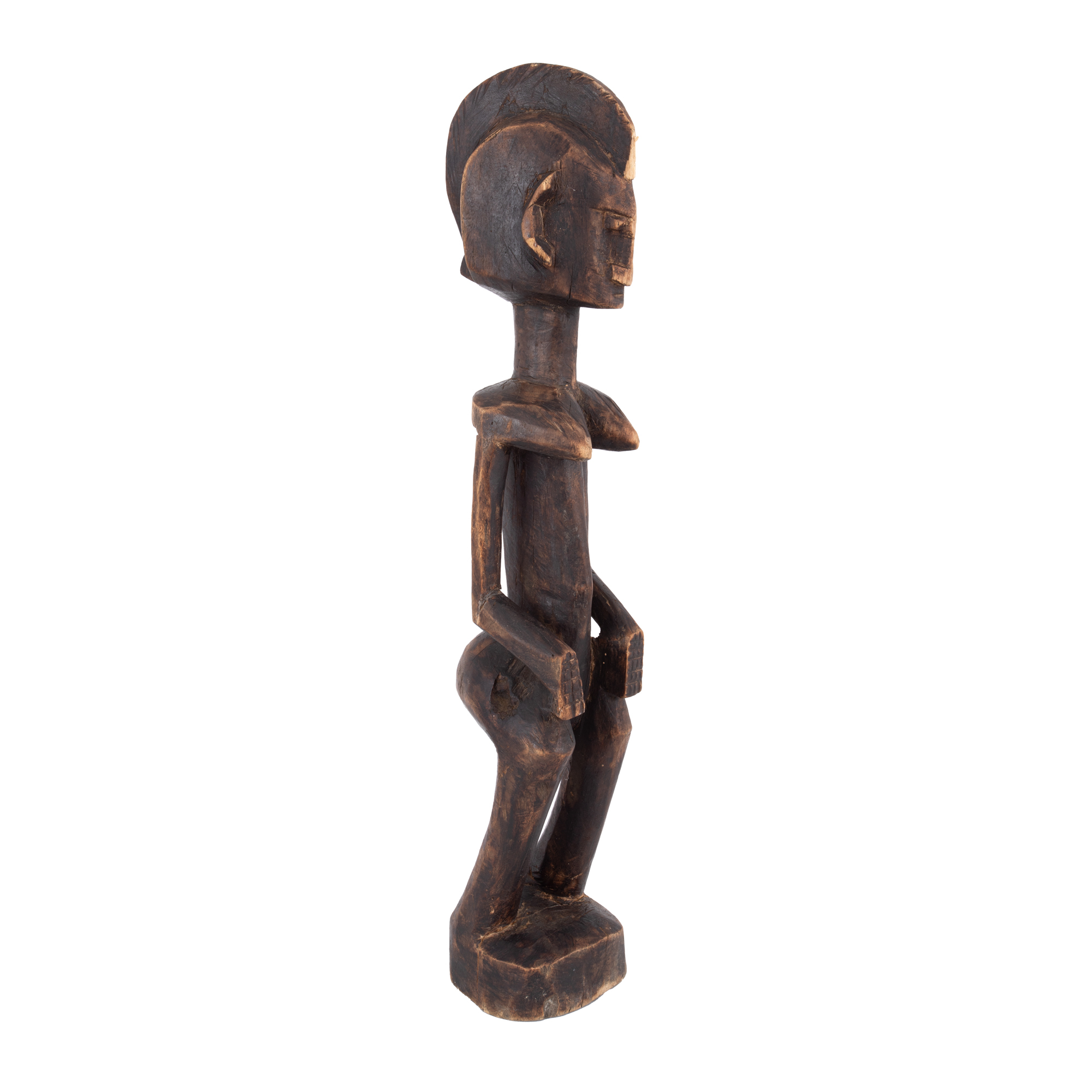 Statuetă africană Mumuye, Nigeria, prima jumătate a sec. XX