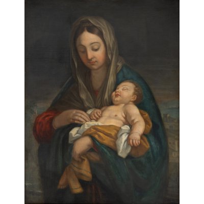 Madona și pruncul (după Guido Reni)