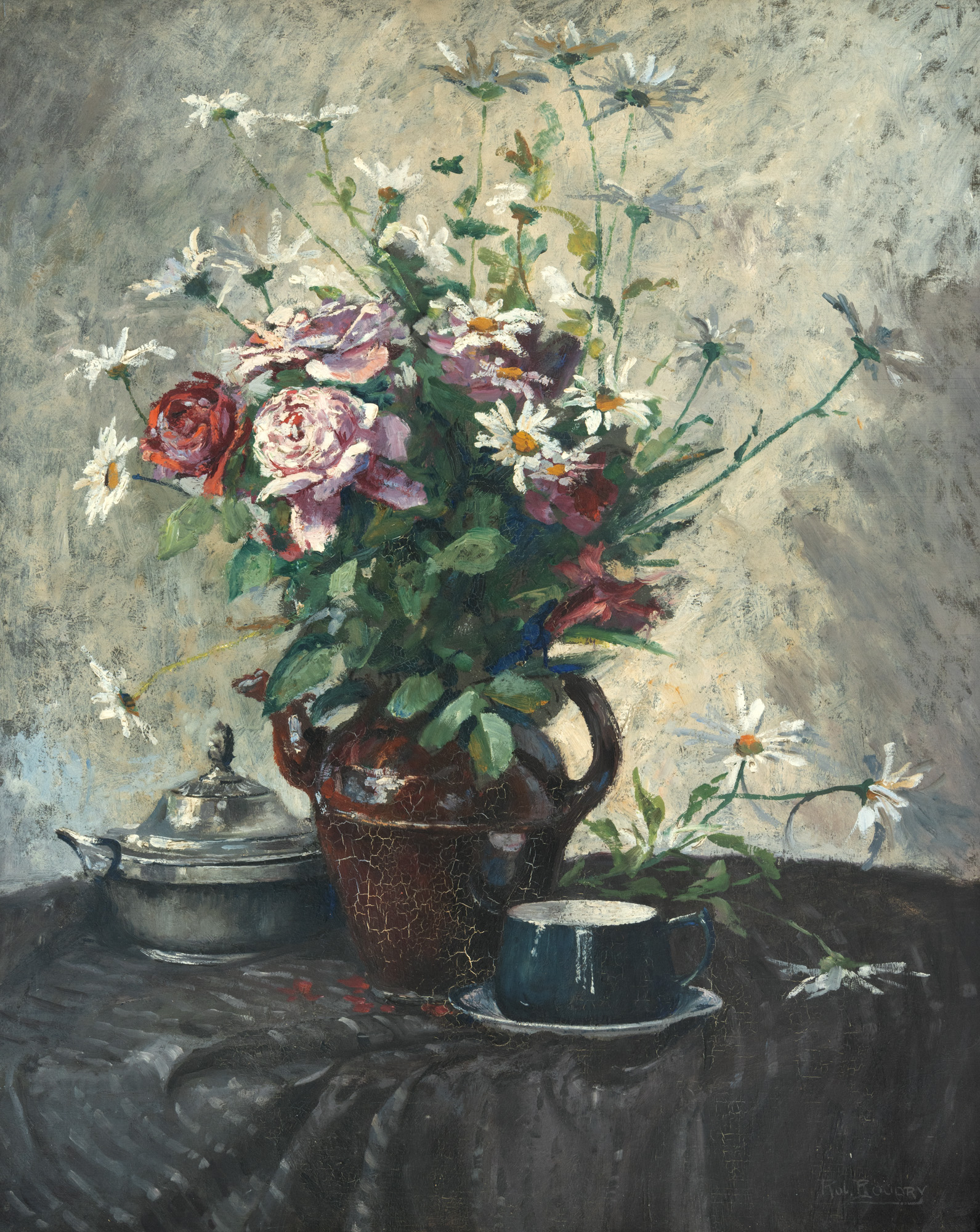 Roses and Daisies