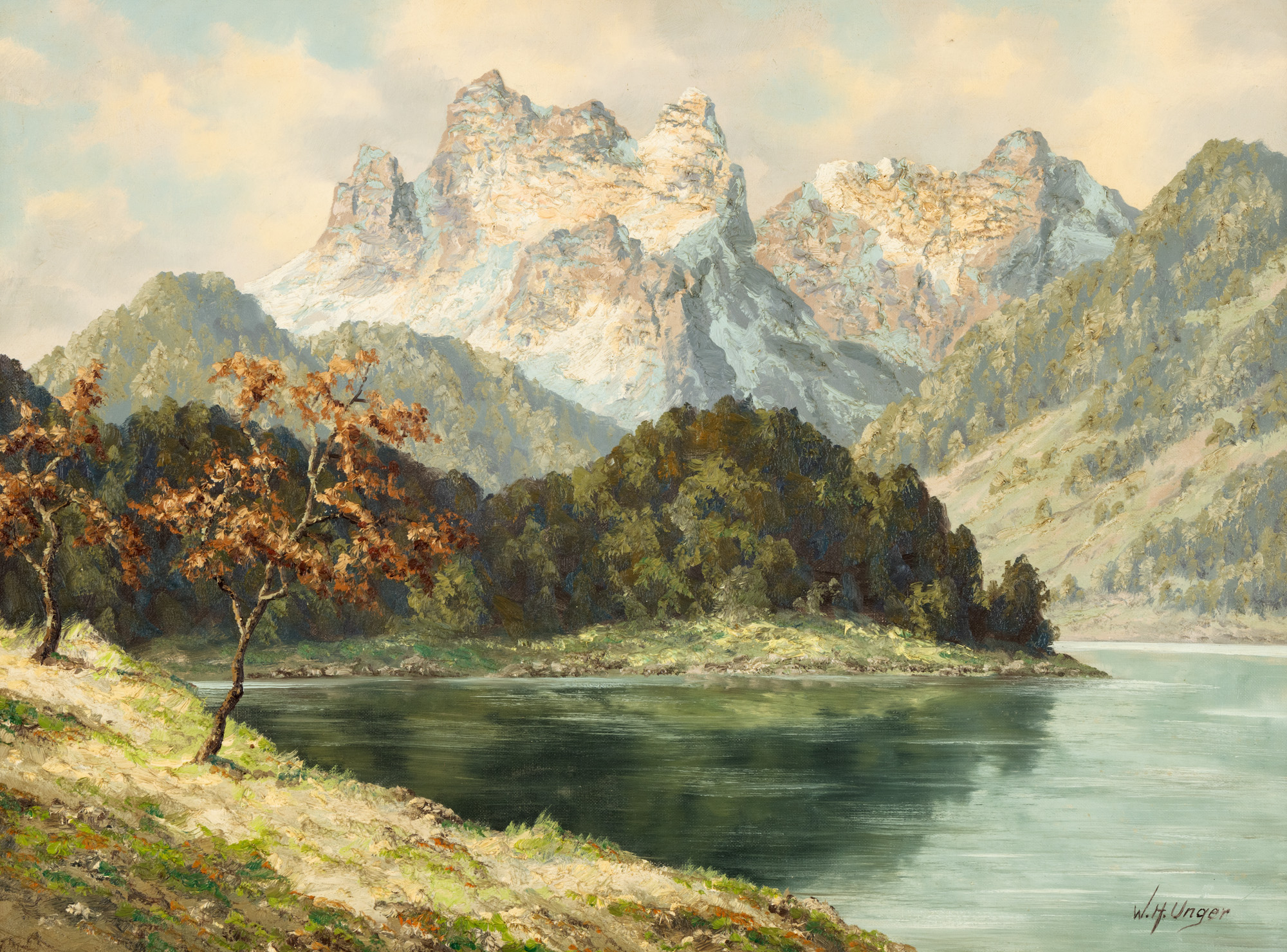 Vedere din Alpii bavarezi