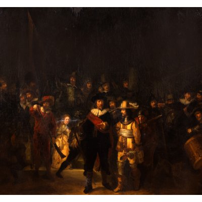 Rondul de noapte (după Rembrandt)