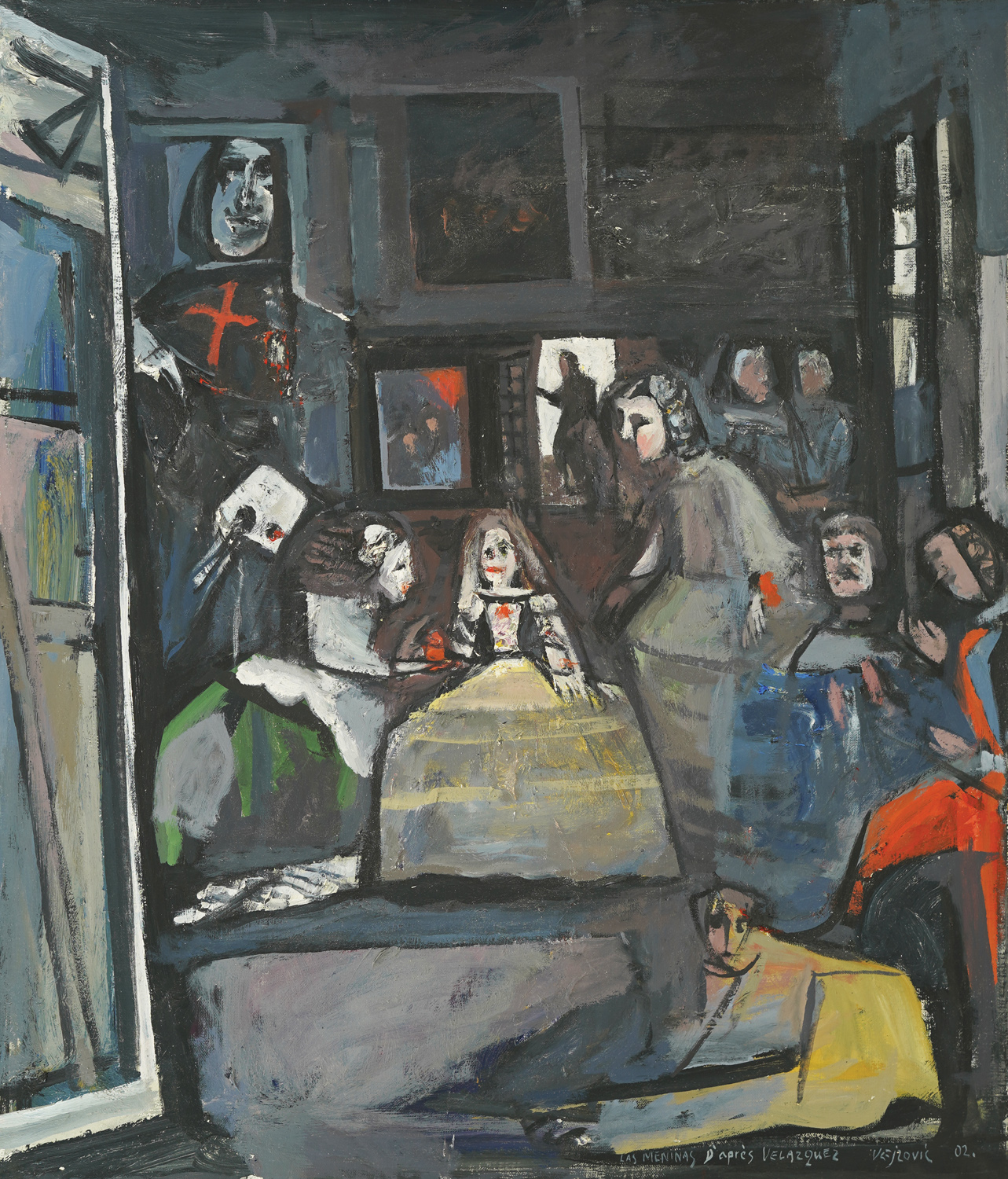Las Meninas D'apres Velazquez