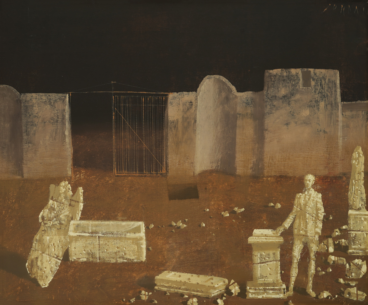 In the Cemetery