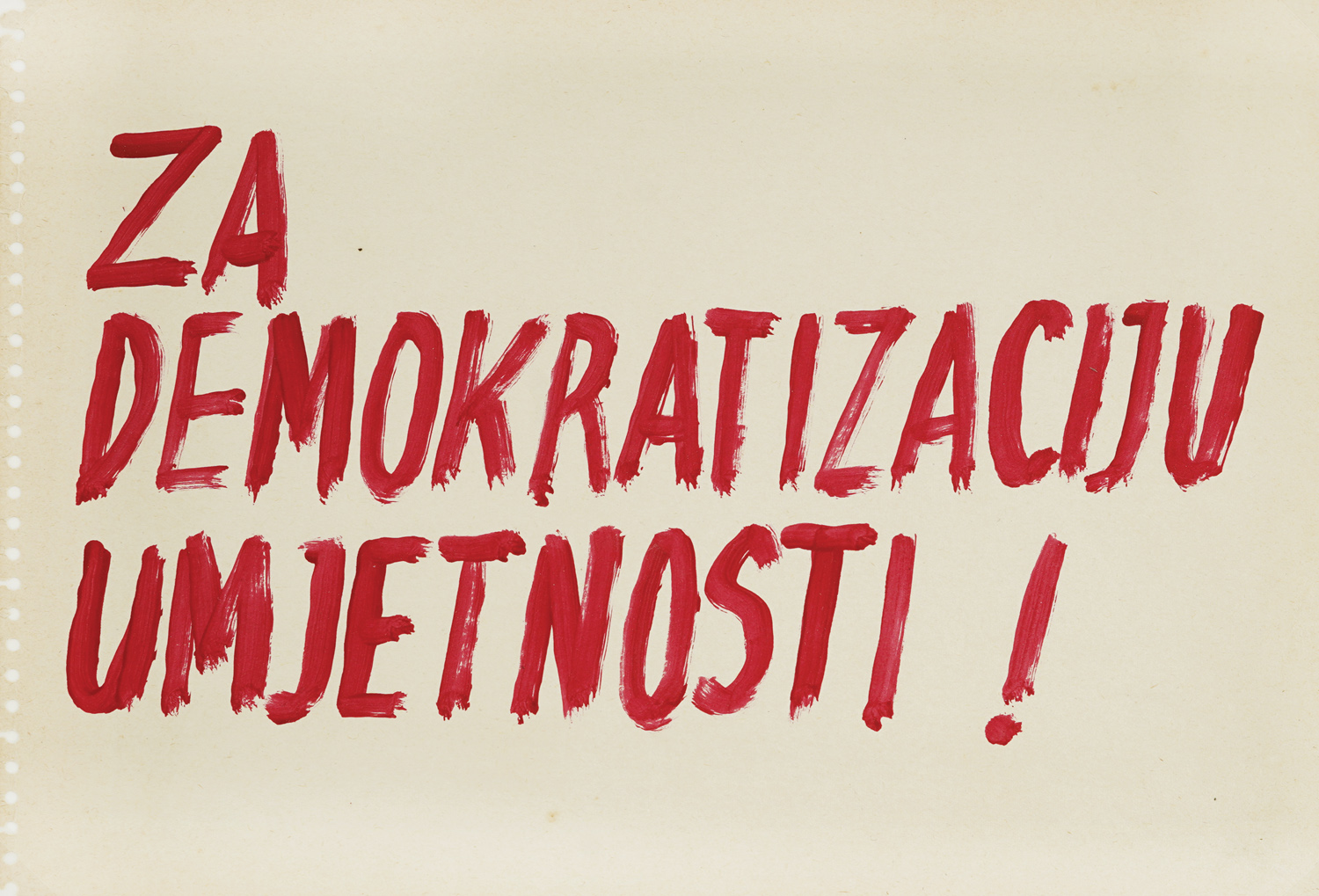 For the democratization of art!