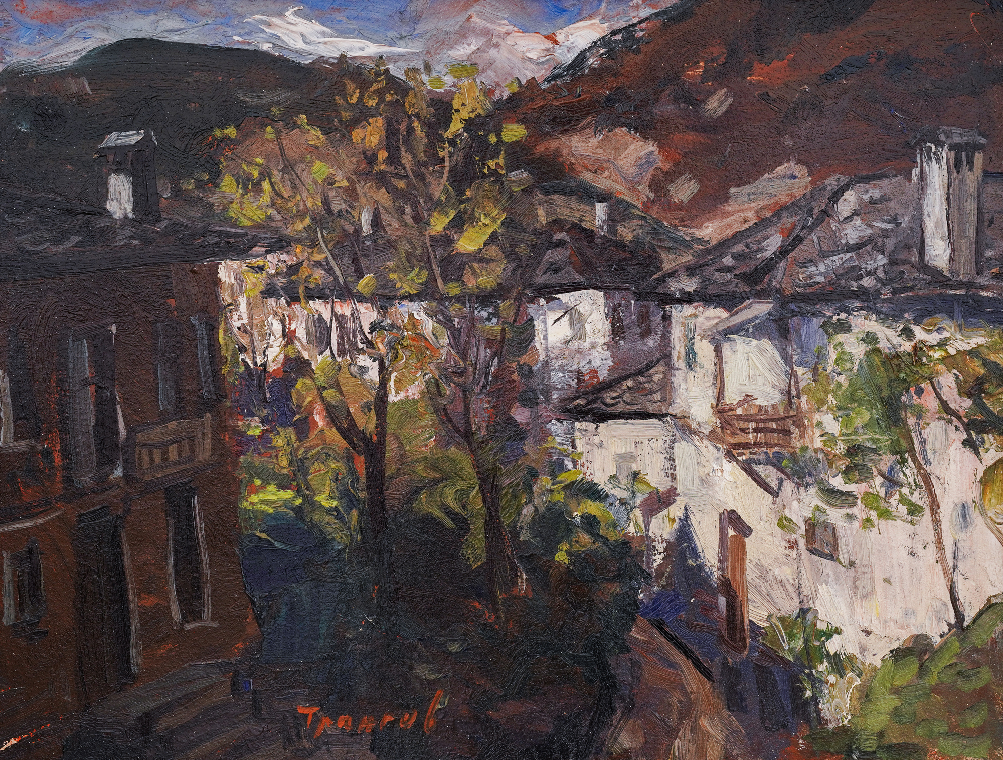 Spring landscape in Rhodope Mountains