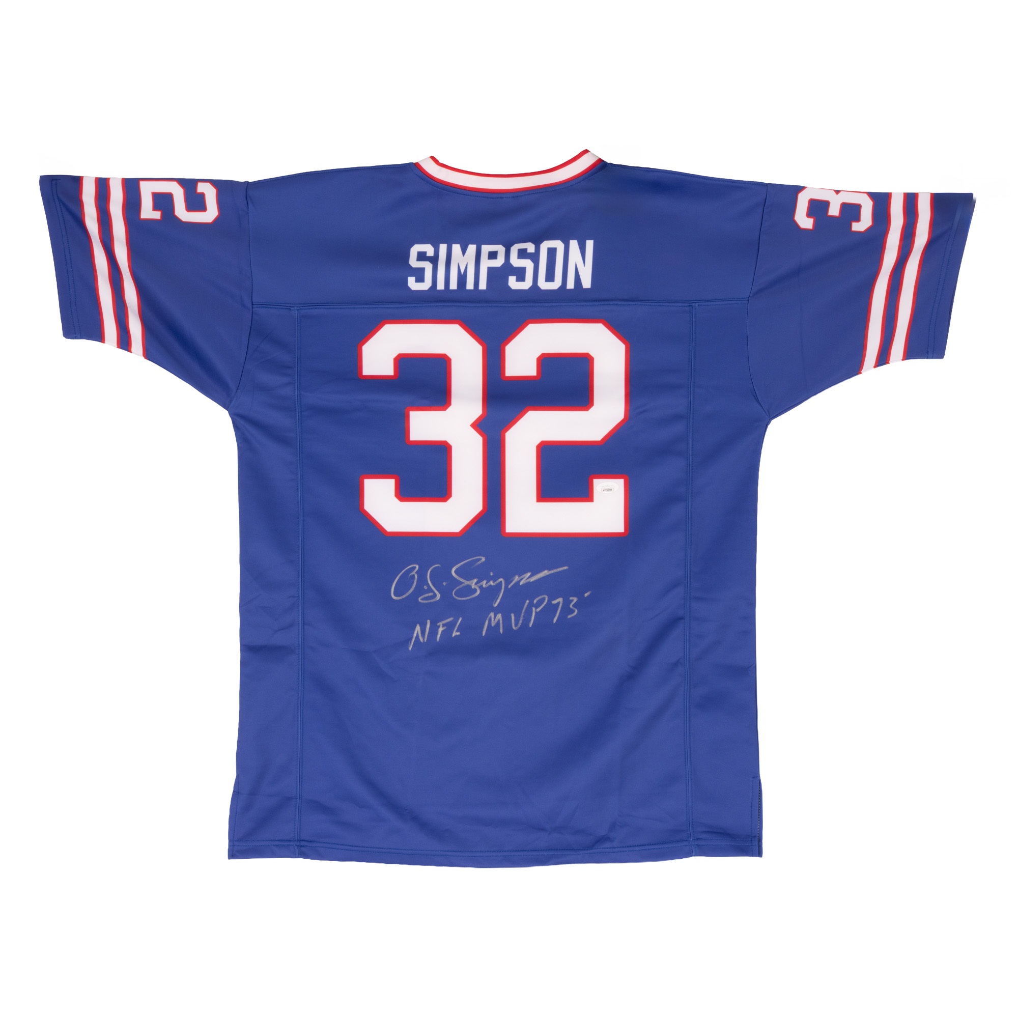 Tricou Buffalo Bills, cu semnătura olografă a lui O.J. Simpson
