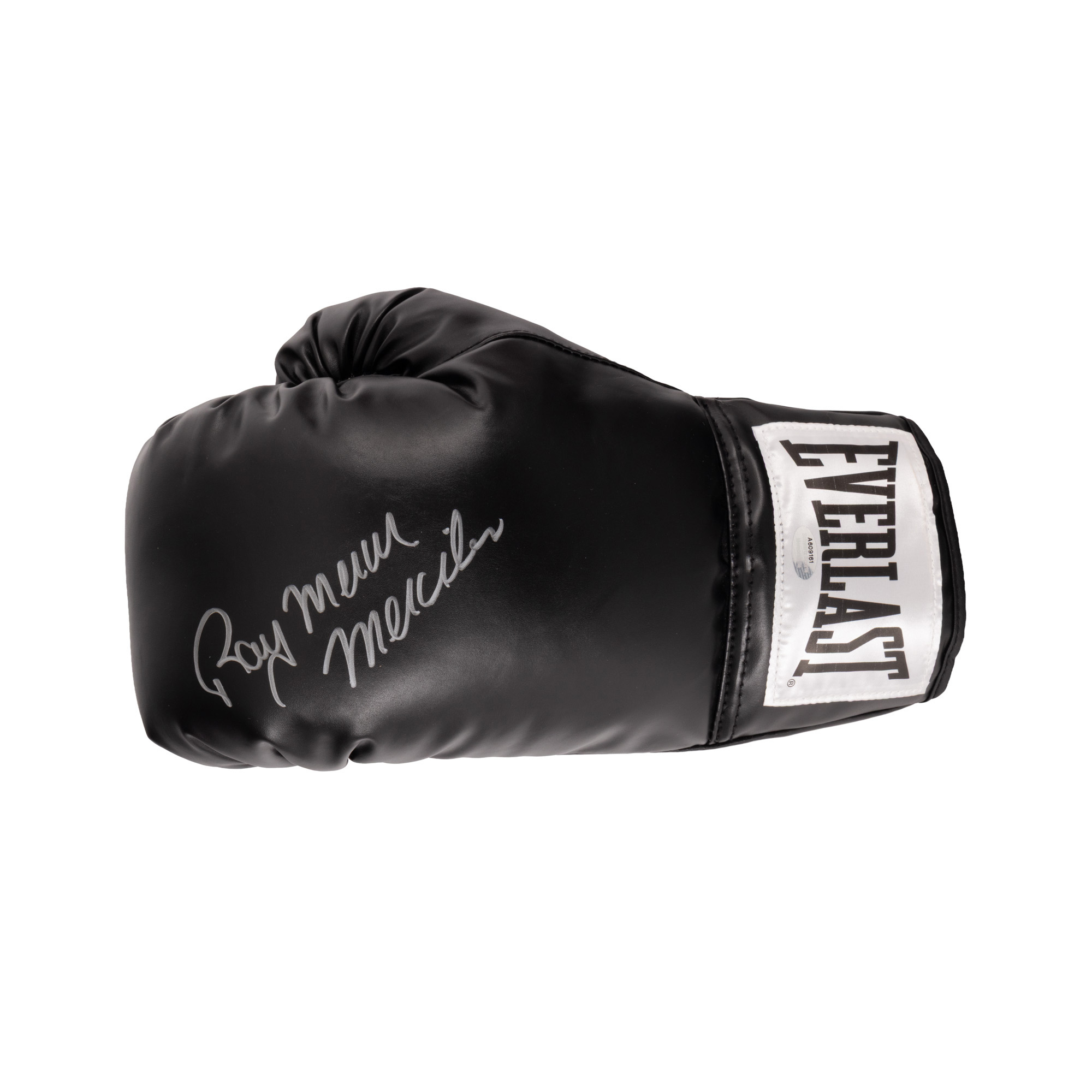Boxing glove, with Ray Mercer's holographic signature