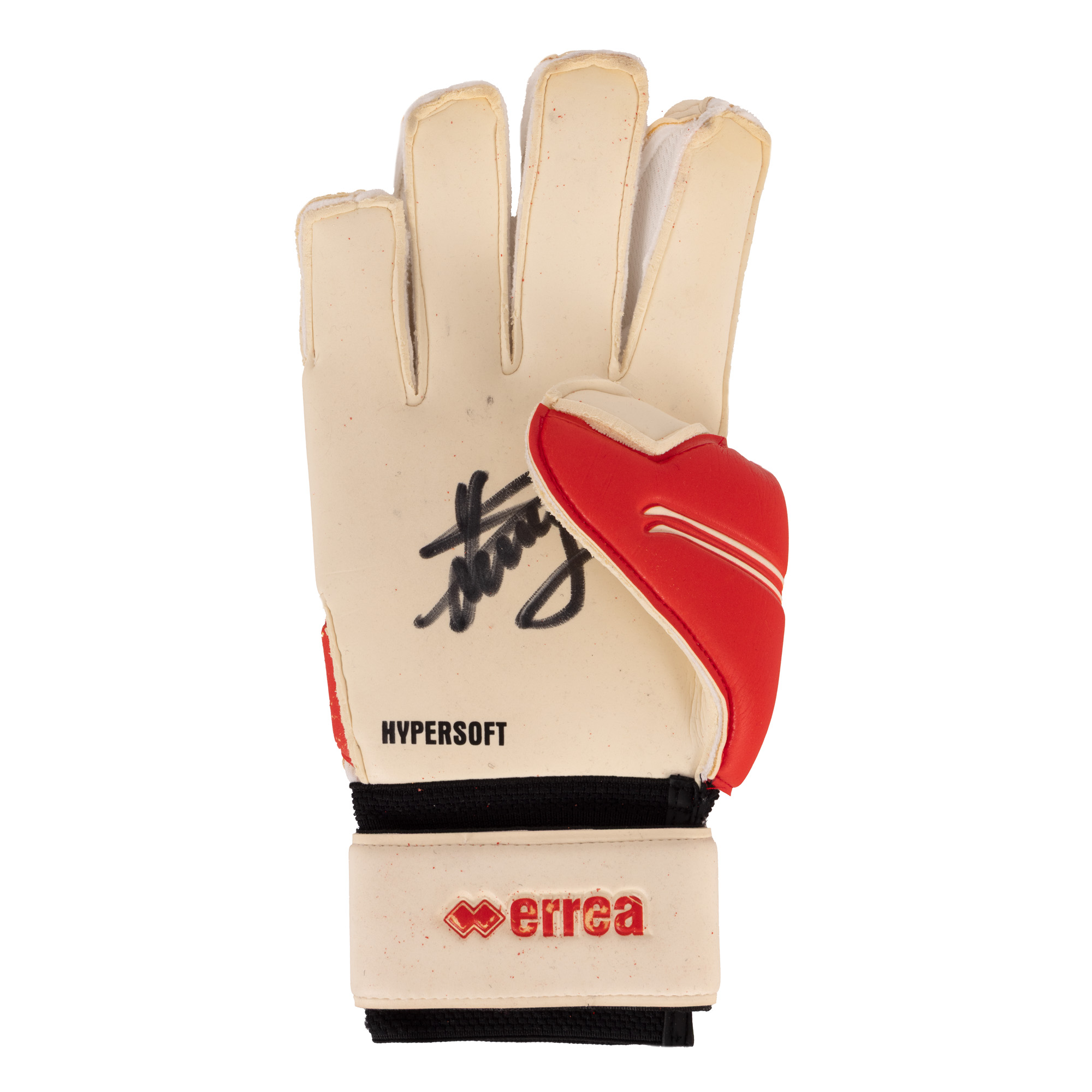 Goalkeeper's Glove, with Silviu Lung's holograph signature