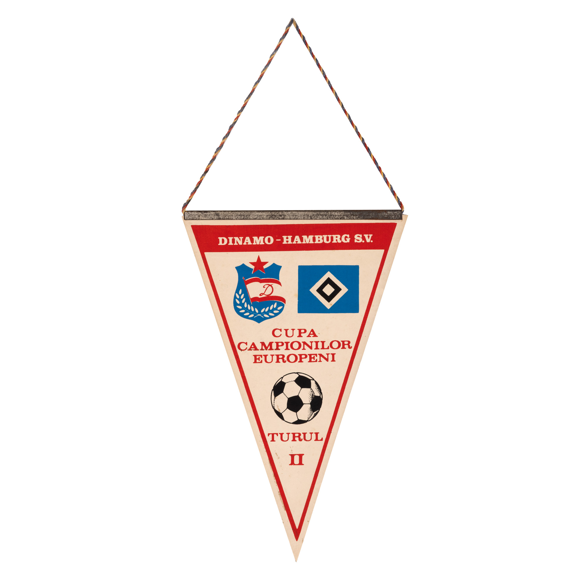 "Pennant 'Dinamo - Hamburg S.V.', 1983"