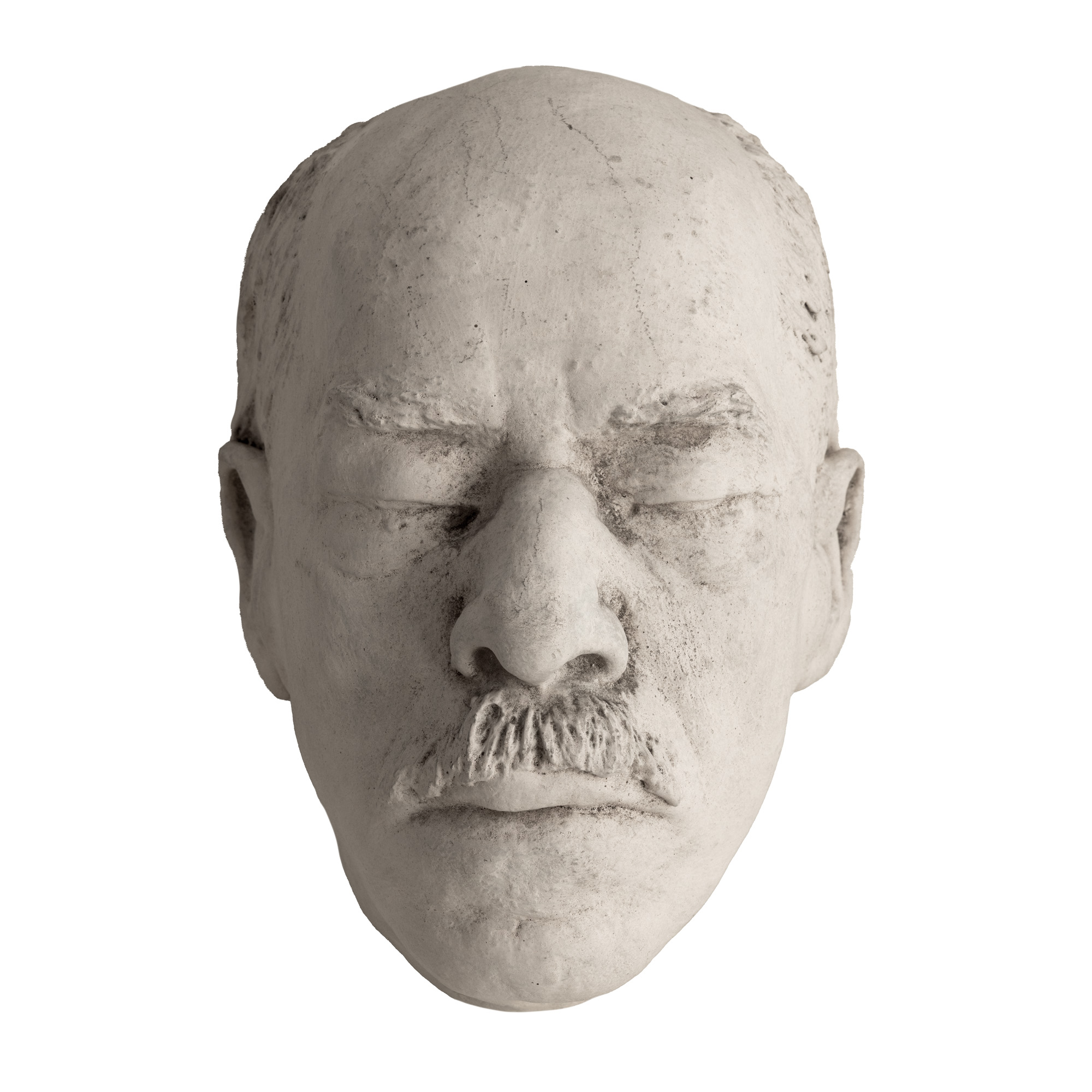 Masca mortuară a doctorului Gheorghe Marinescu