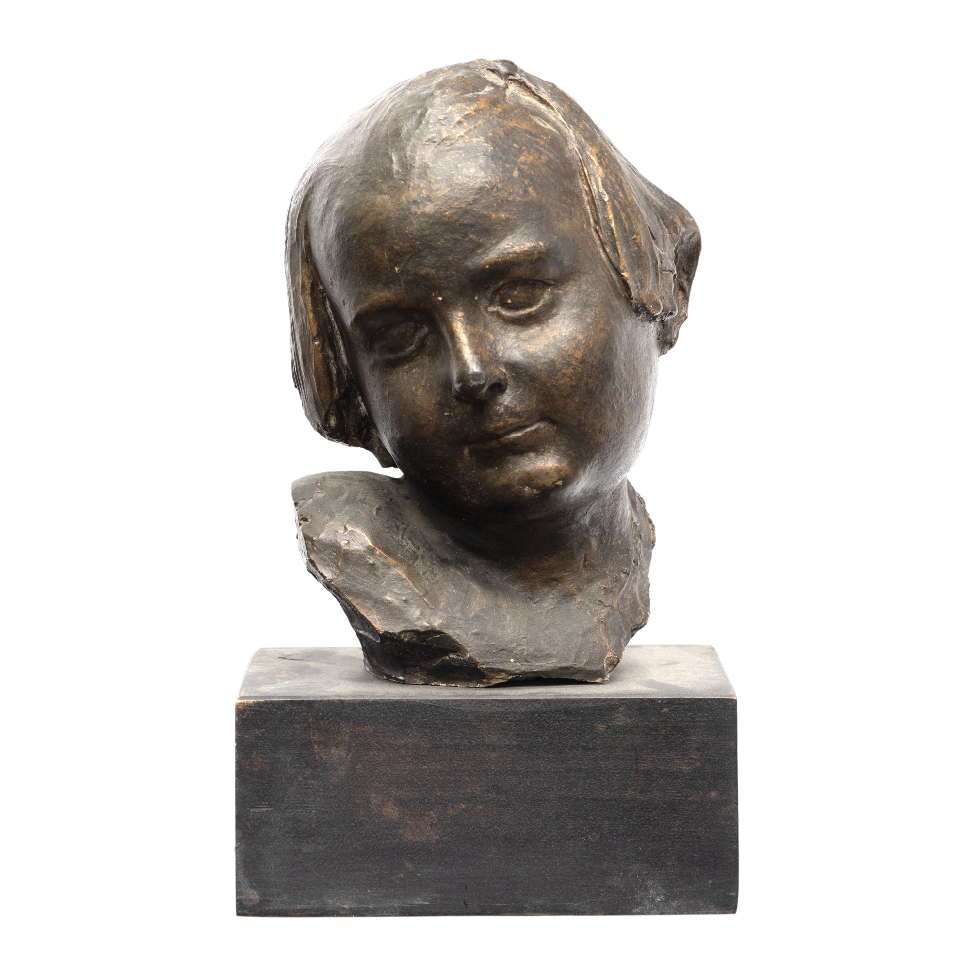 Cap de fetiță (Elsa, fiica sculptorului)