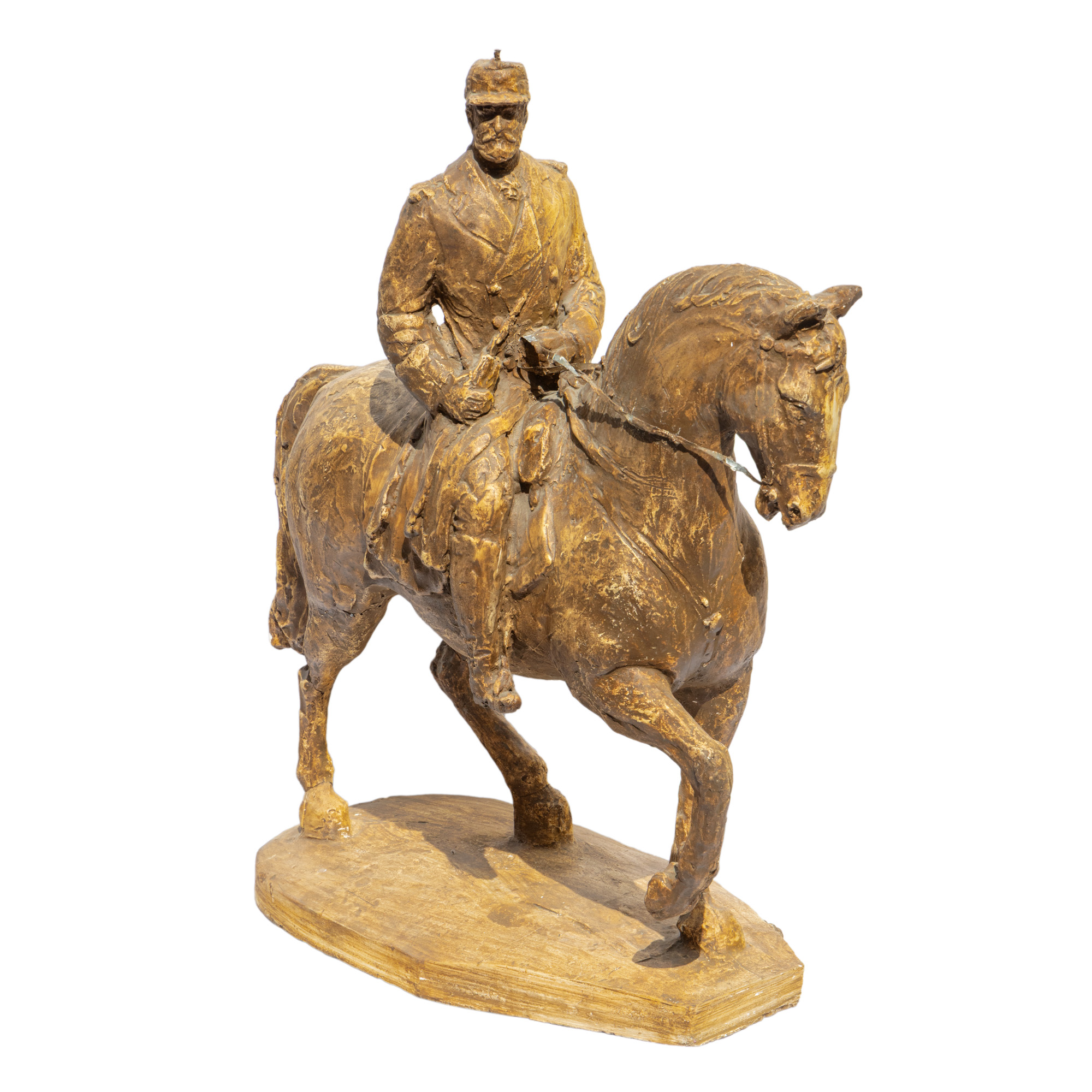 Machetă pentru statuia ecvestră a Regelui Carol I