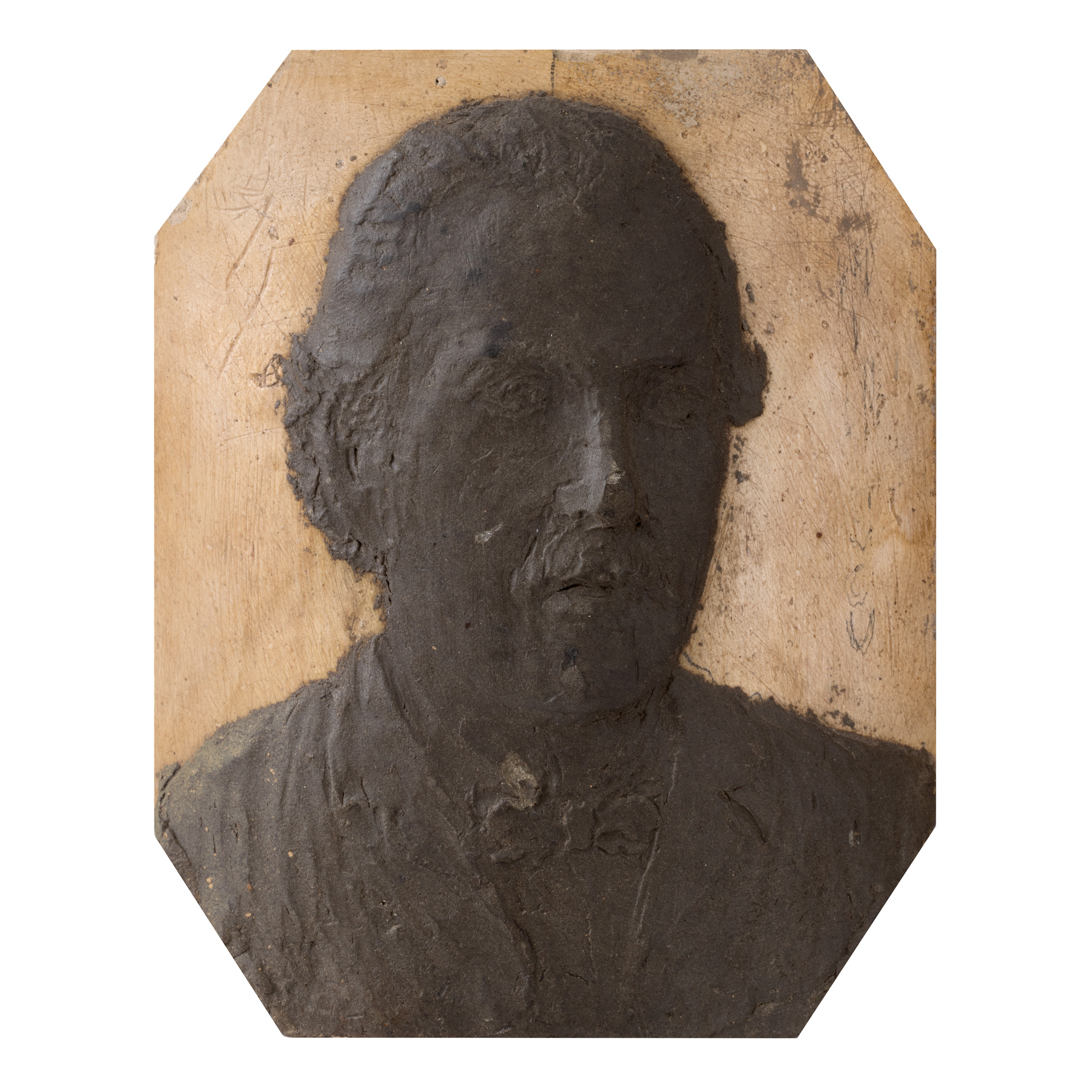 Matriță cu portretul lui Mihai Eminescu la 35 de ani
