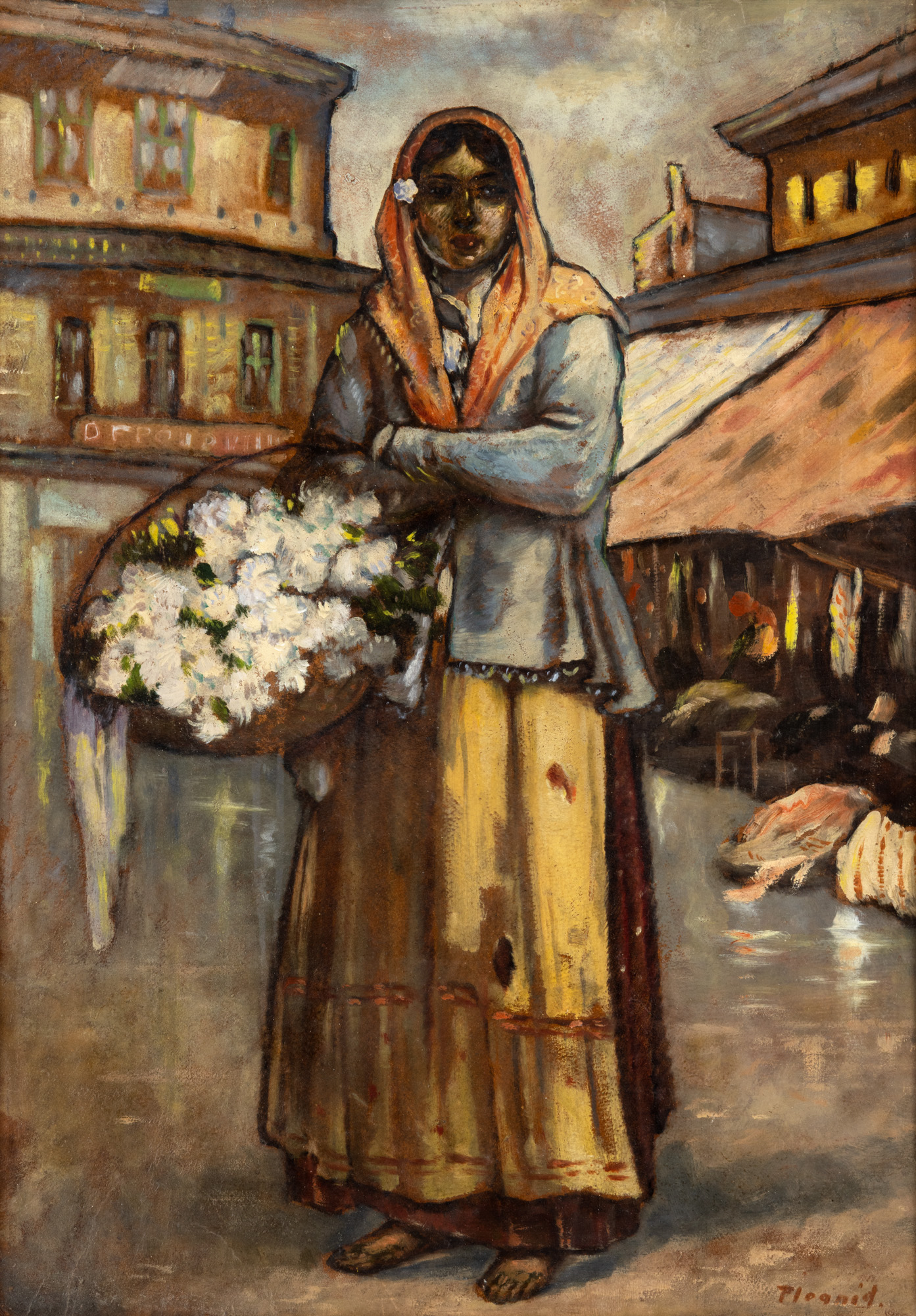 Flower Girl on Lipscani