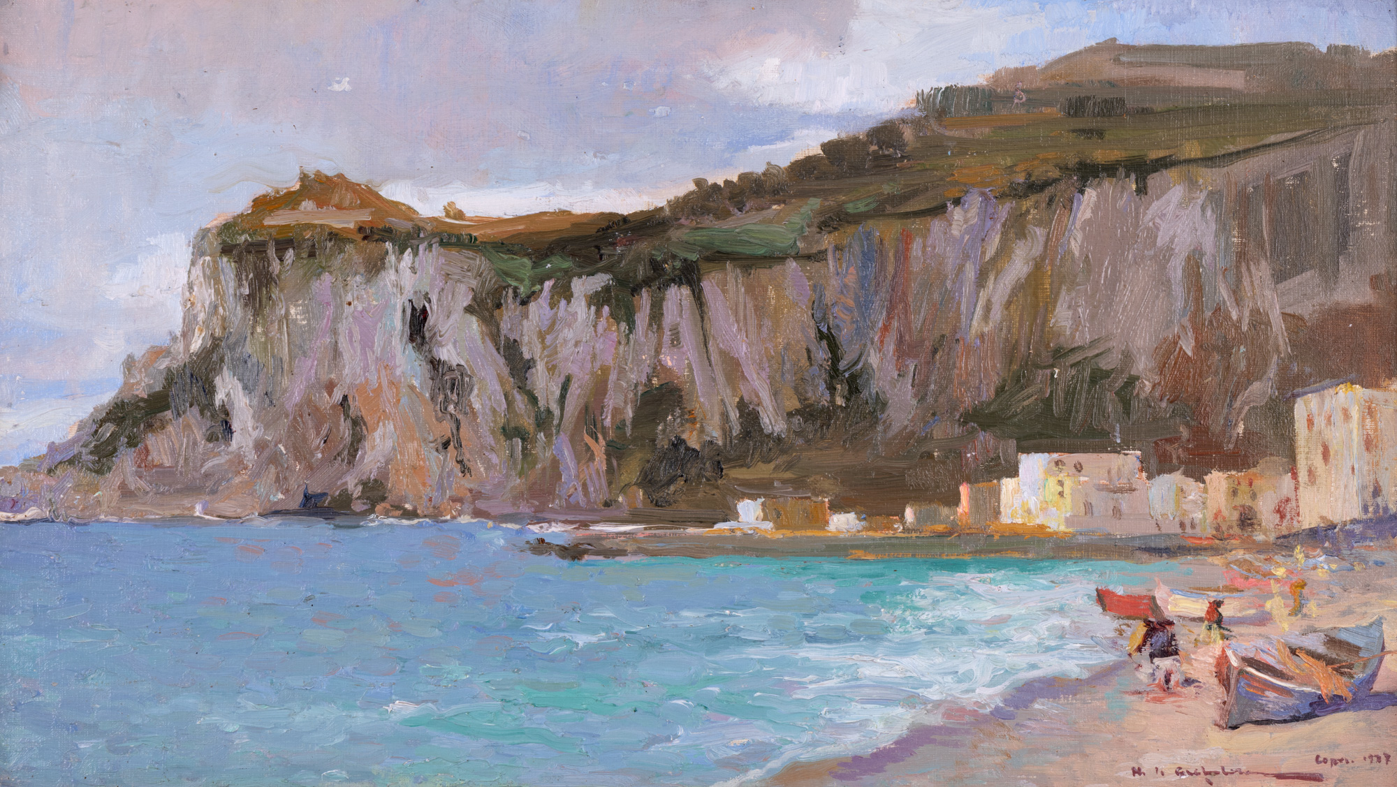 Plajă din Capri