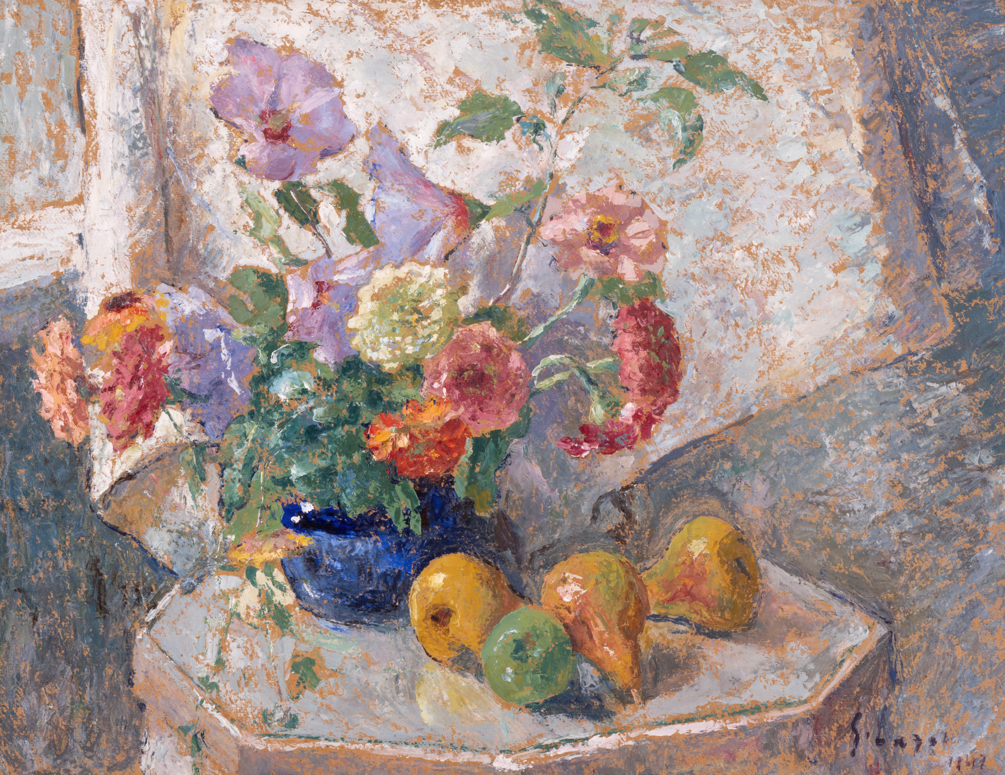 Marigolds and Pears