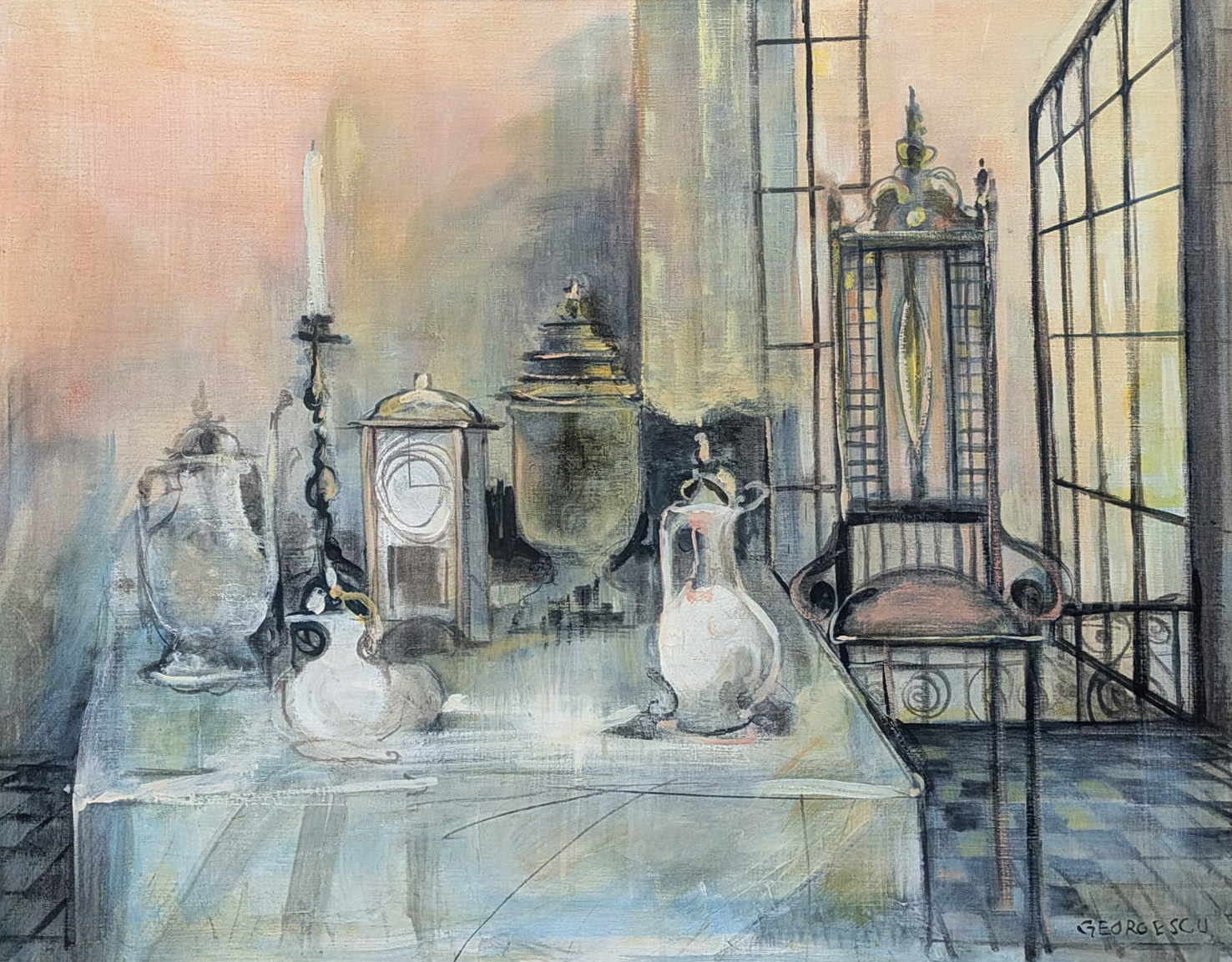 Interior with Samovar