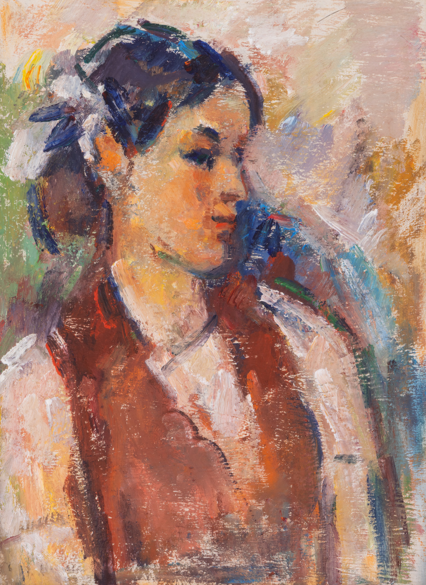 Portret de tânără