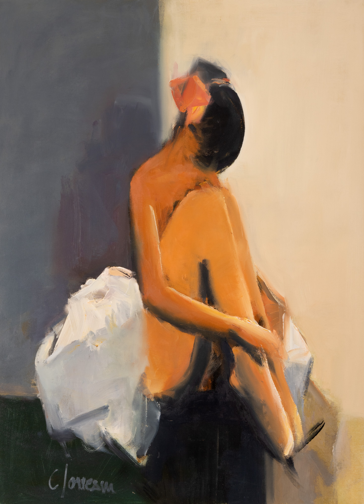 Balerina in repaus